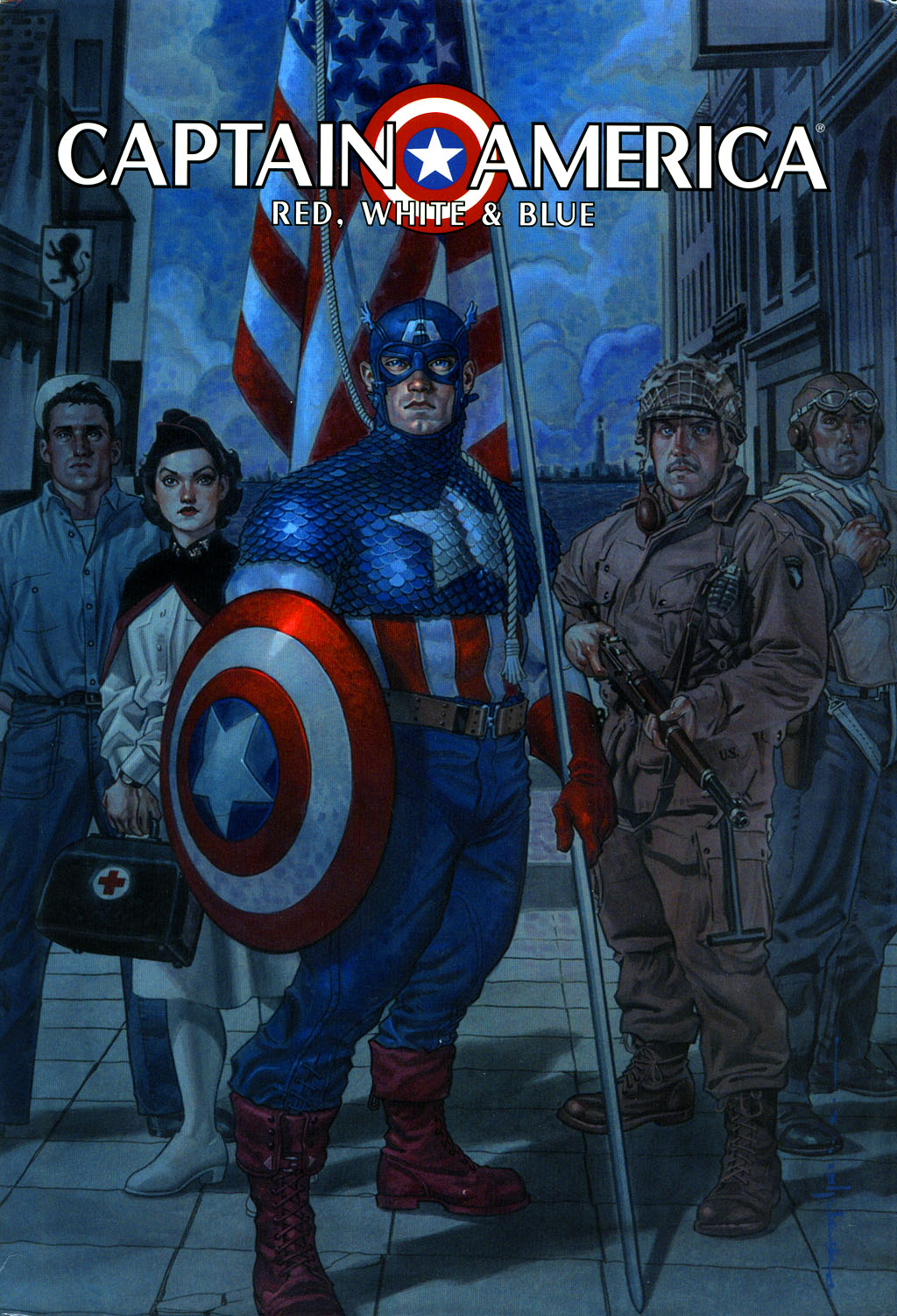 Read online Captain America: Red, White & Blue comic -  Issue # TPB - 1