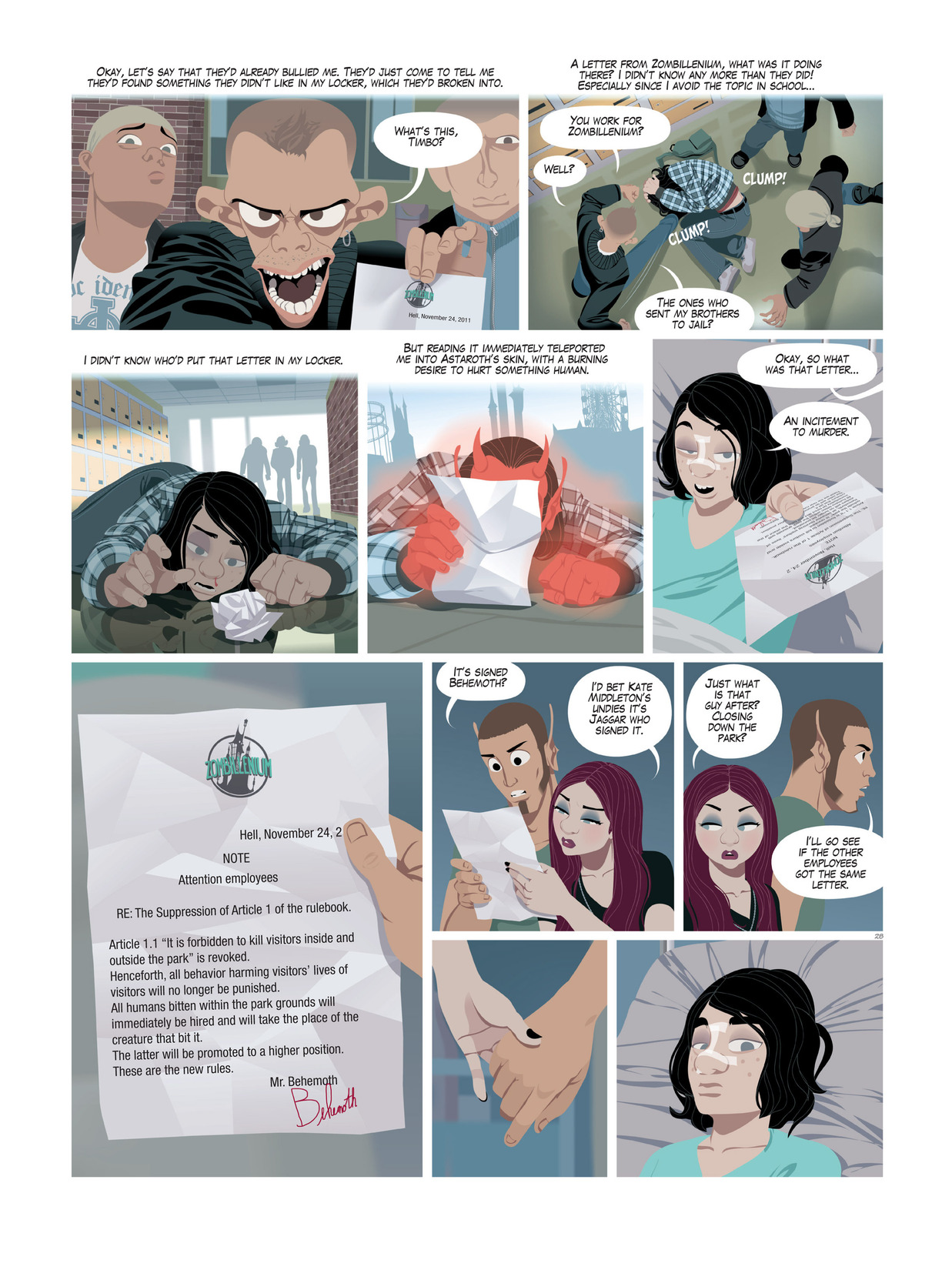 Read online Zombillenium comic -  Issue # TPB 3 - 32
