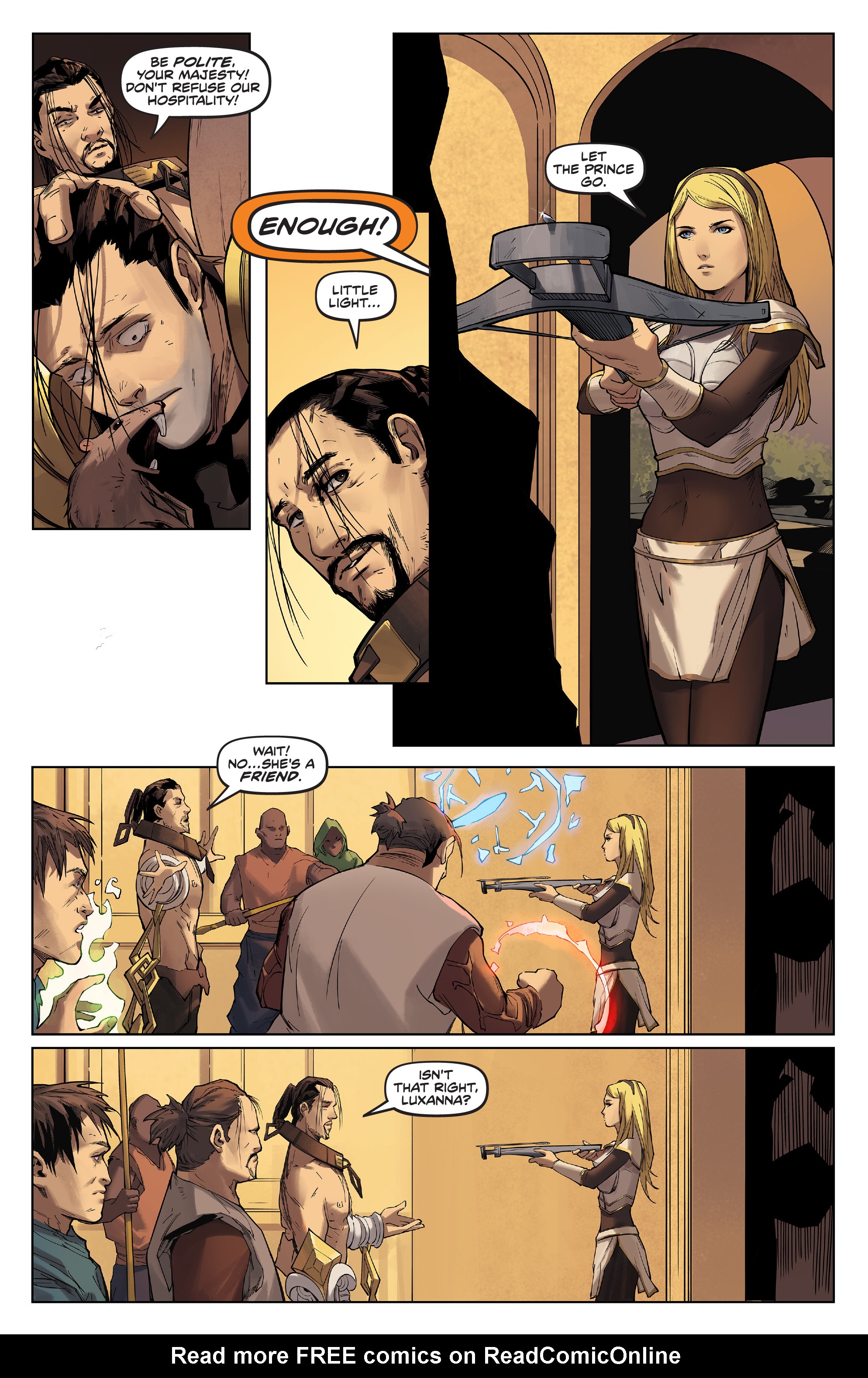 Read online League of Legends: Lux comic -  Issue #4 - 19