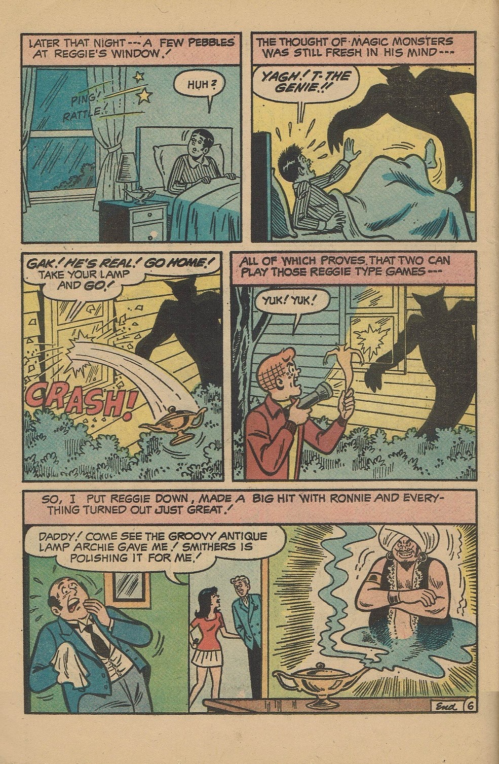 Read online Reggie and Me (1966) comic -  Issue #47 - 18