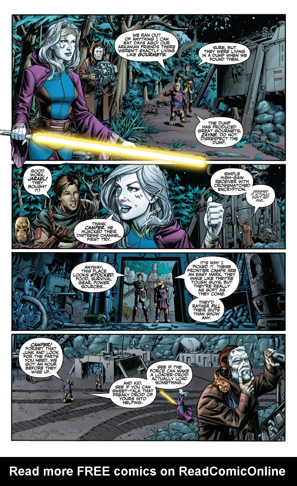 Read online Star Wars: Knights Of The Old Republic comic -  Issue #7 - 9
