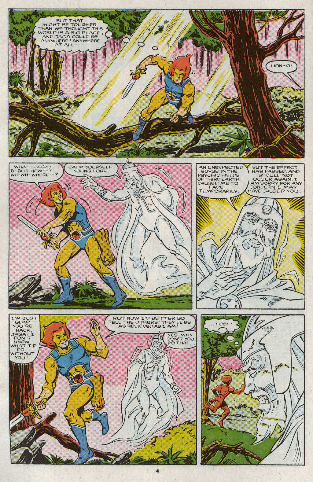 Read online ThunderCats (1985) comic -  Issue #4 - 6