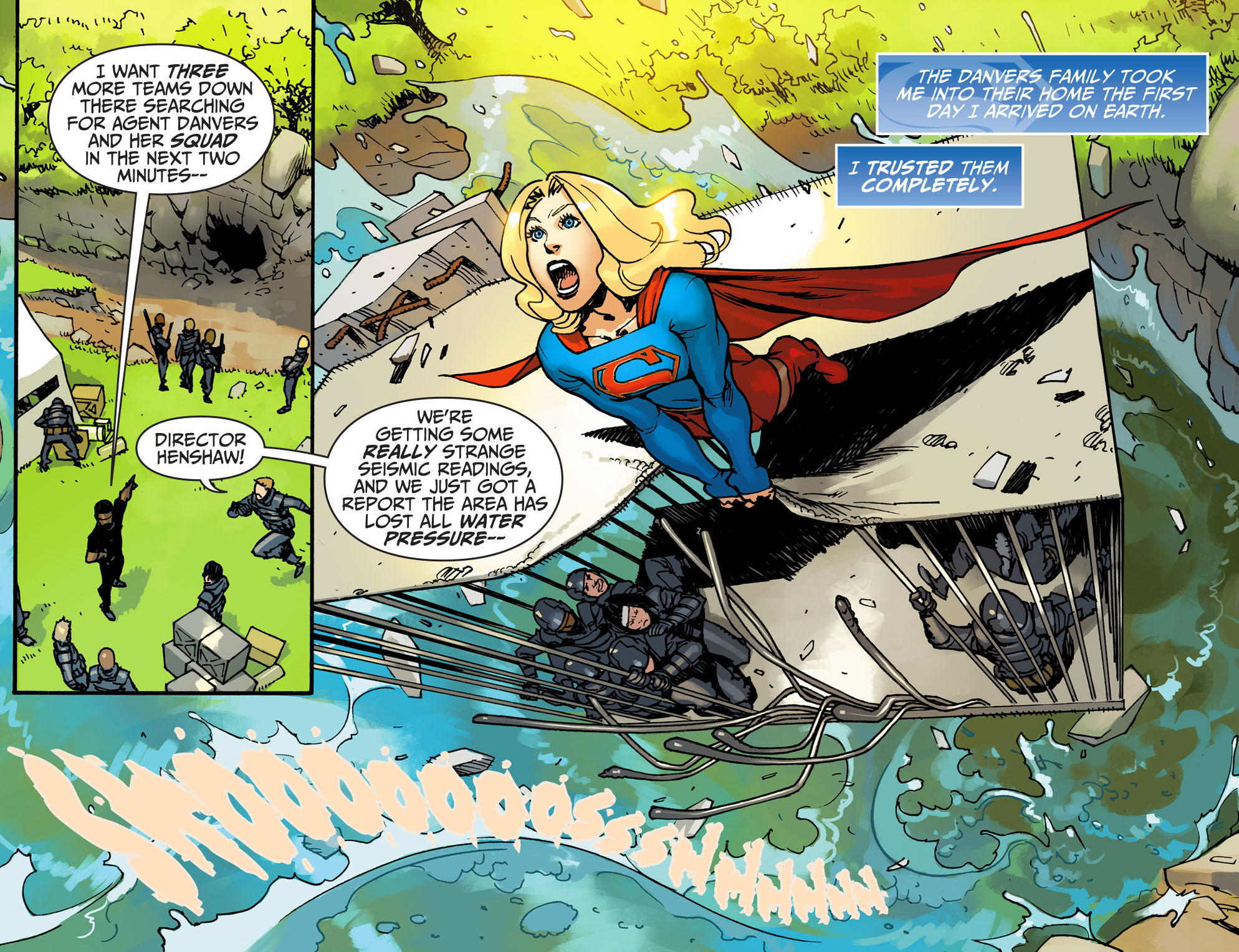 Read online Adventures of Supergirl comic -  Issue #3 - 21