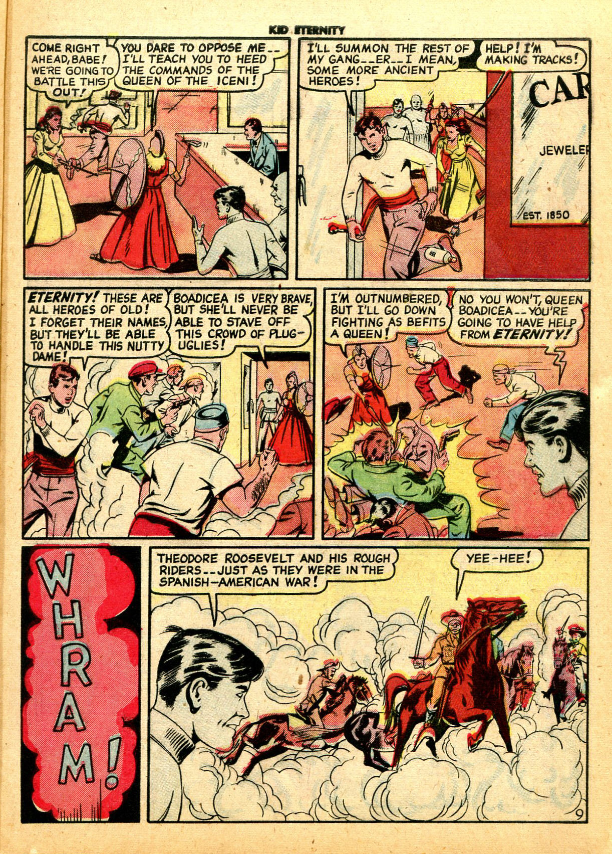 Read online Kid Eternity (1946) comic -  Issue #14 - 11