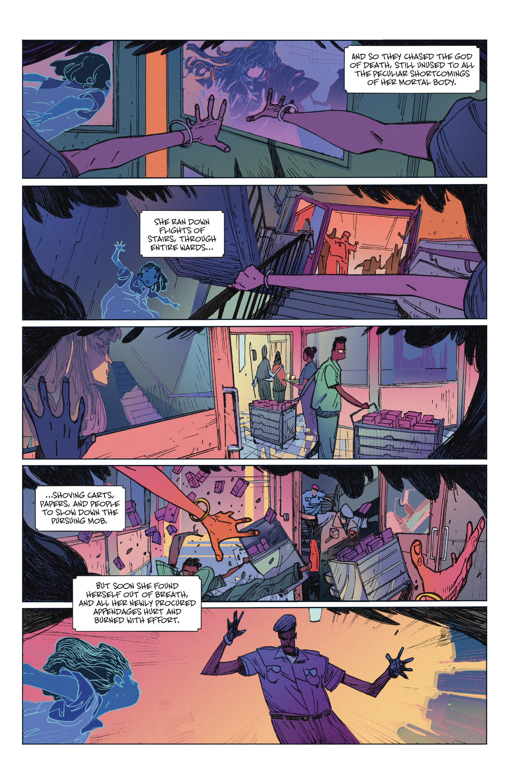 Read online The Many Deaths of Laila Starr comic -  Issue #1 - 19