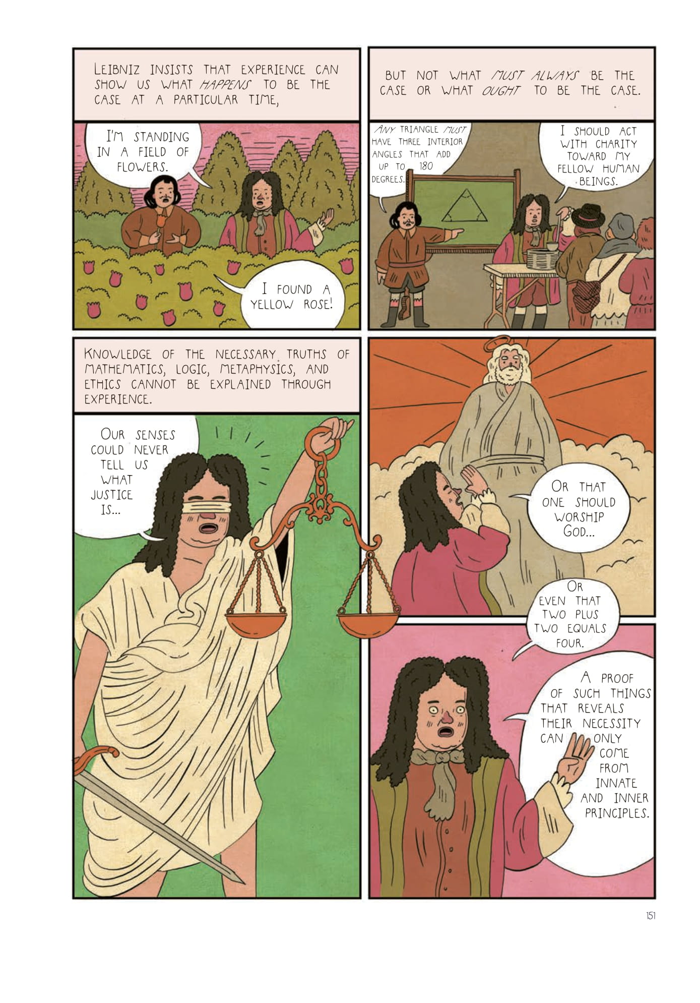 Read online Heretics!: The Wondrous (and Dangerous) Beginnings of Modern Philosophy comic -  Issue # TPB (Part 2) - 53