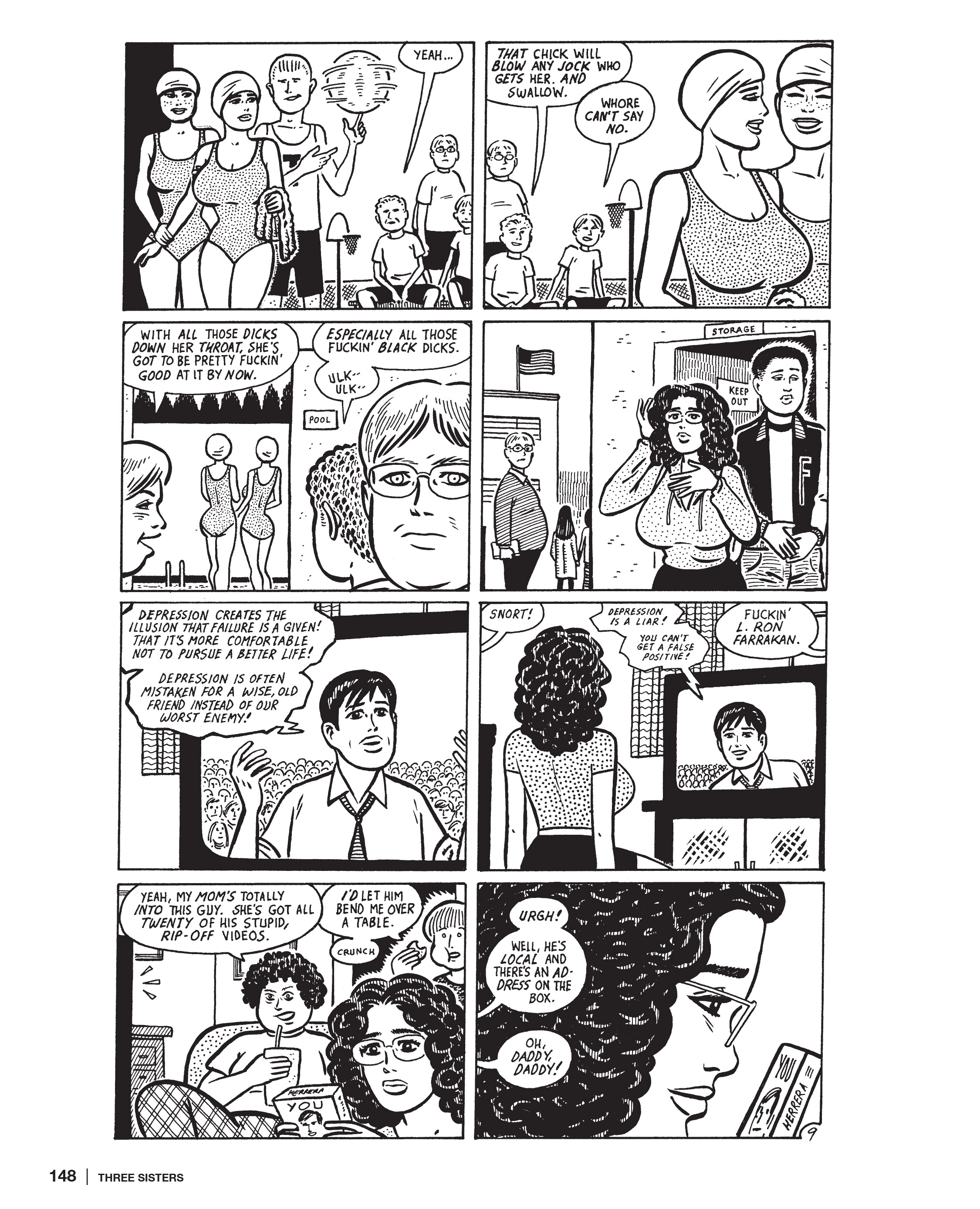 Read online Three Sisters: The Love and Rockets Library comic -  Issue # TPB (Part 2) - 48