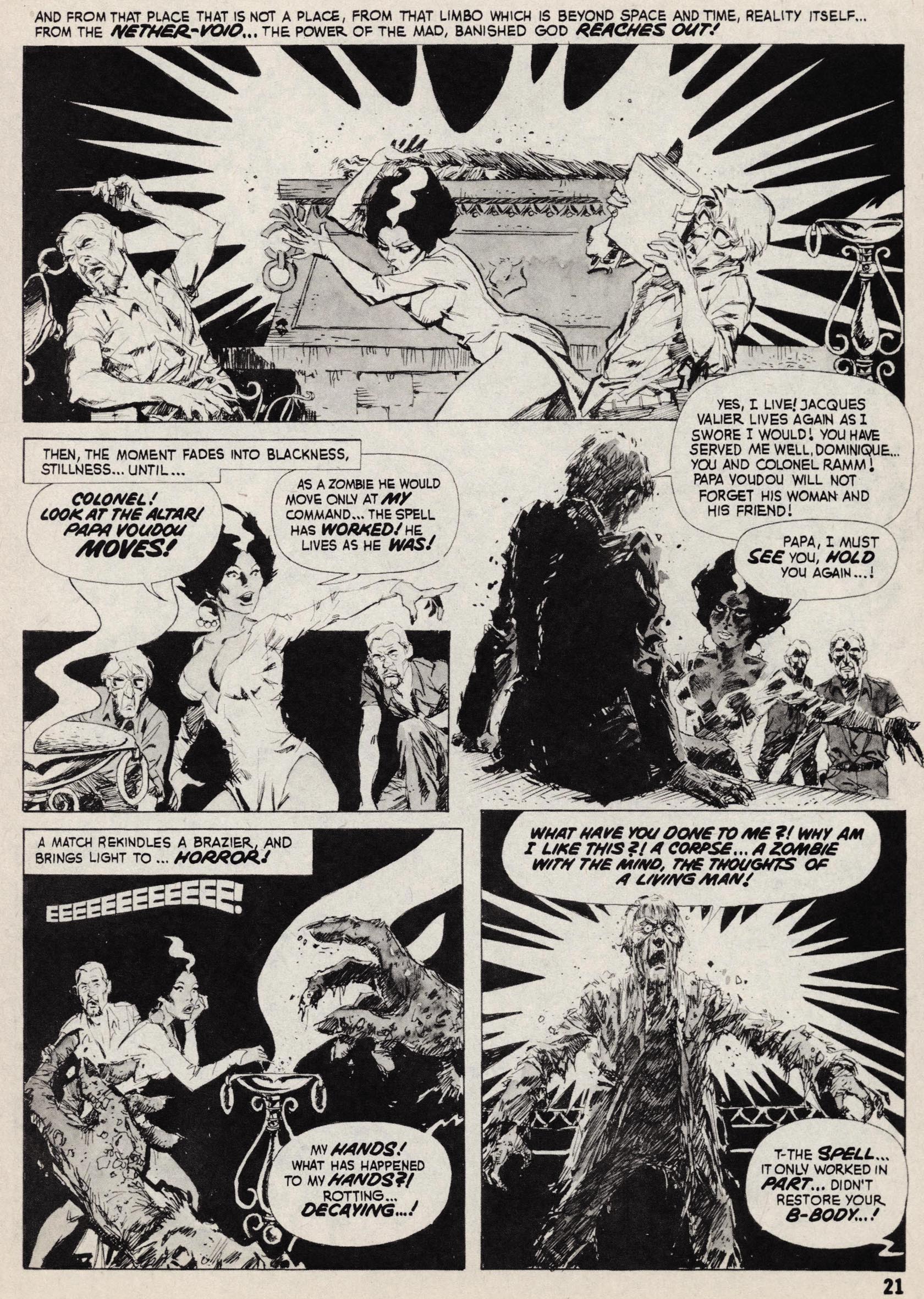 Read online Vampirella (1969) comic -  Issue #15 - 21