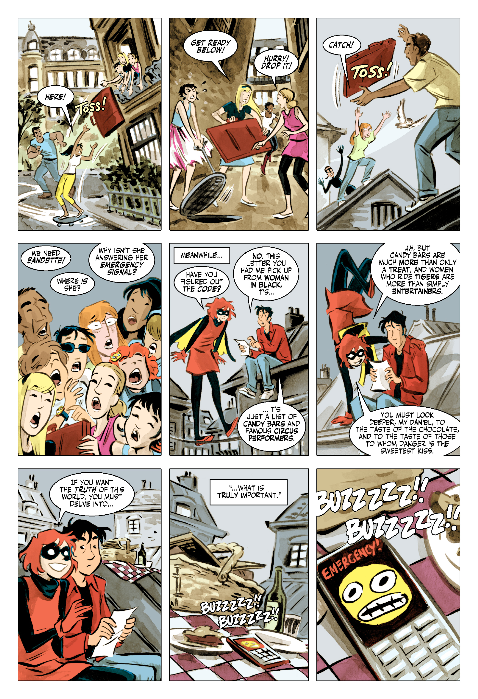Read online Bandette (2012) comic -  Issue #18 - 15