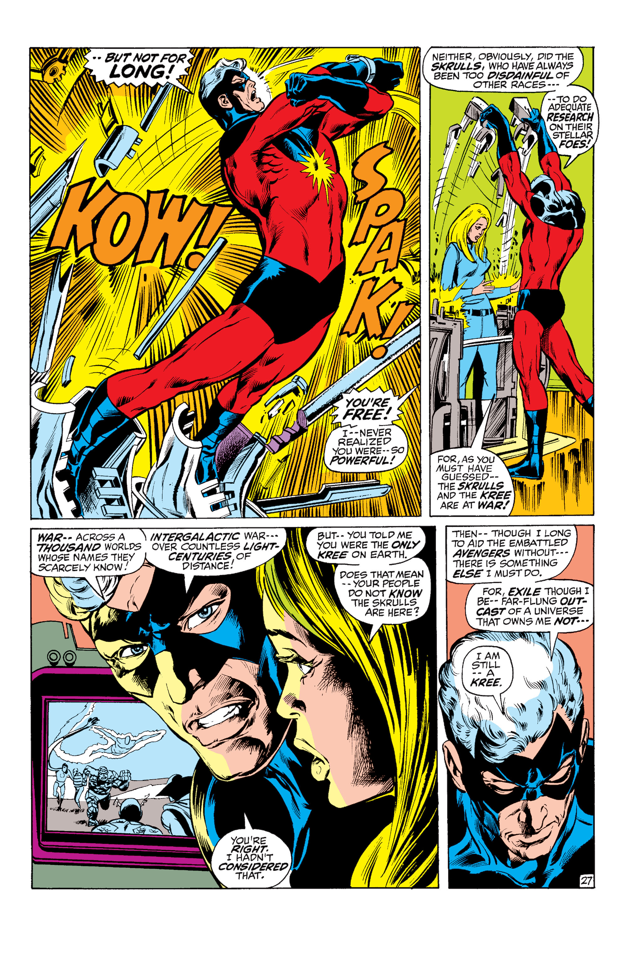 Read online Marvel Masterworks: The Avengers comic -  Issue # TPB 10 (Part 2) - 21