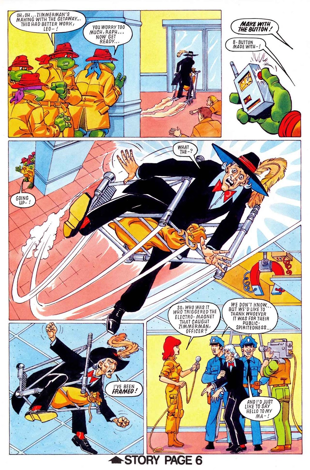Teenage Mutant Hero Turtles Adventures issue 16 - Page 7