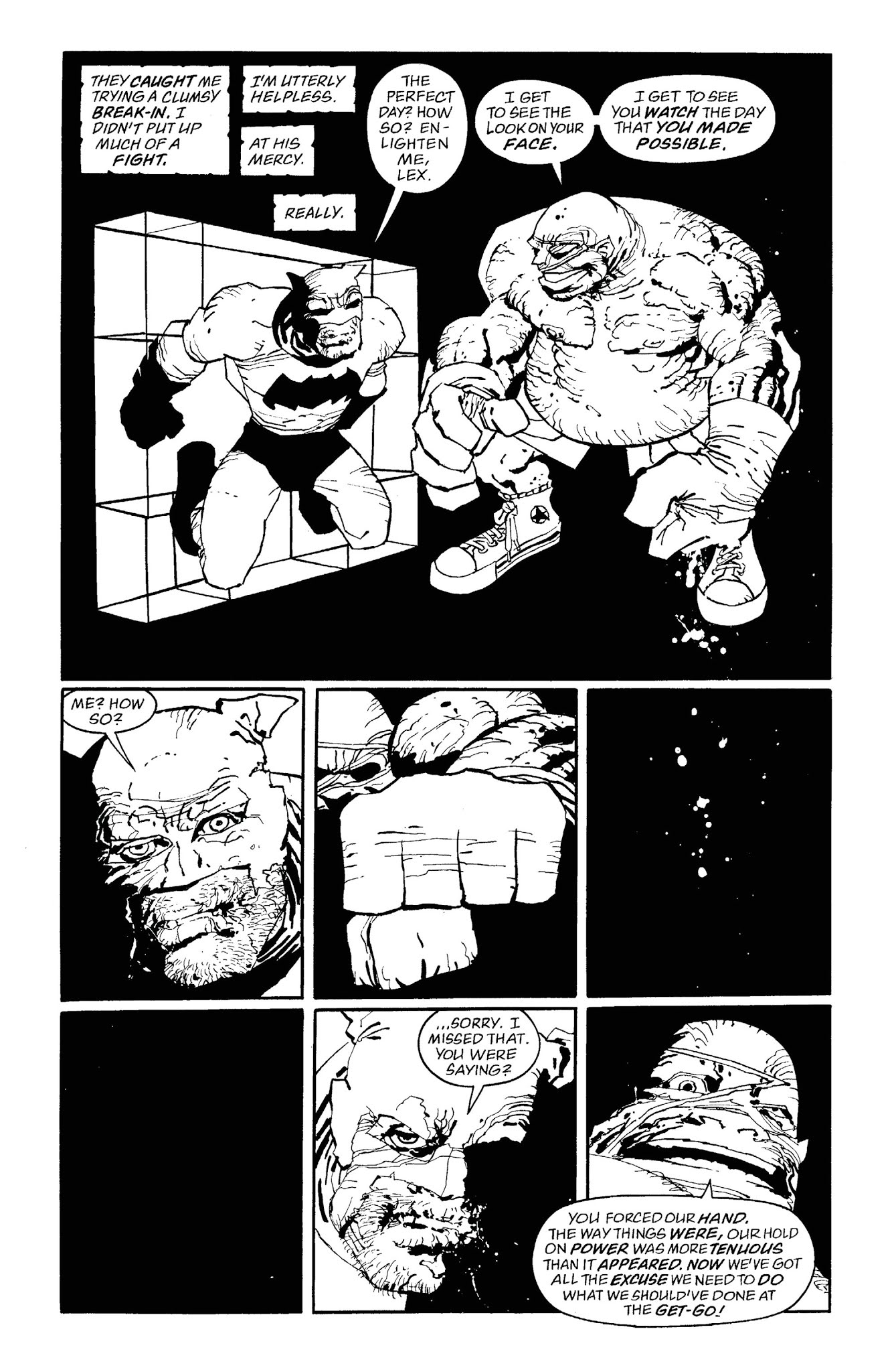 Read online Batman Noir: The Dark Knight Strikes Again comic -  Issue # TPB (Part 2) - 100