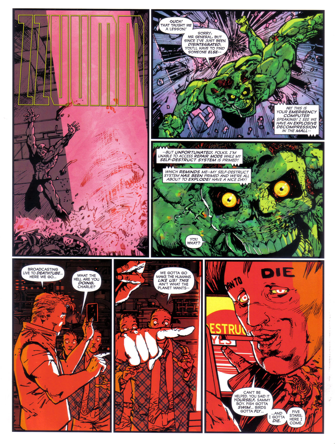 Read online 2000 AD comic -  Issue #1746 - 88