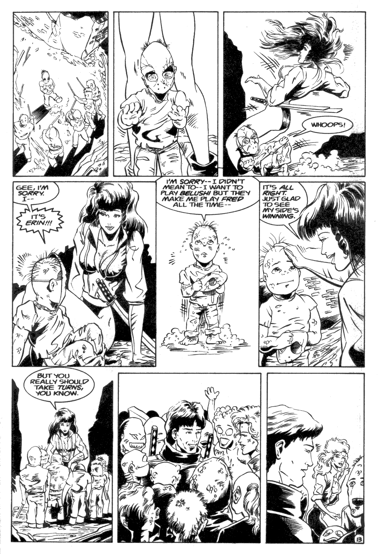 Read online Ex-Mutants (1986) comic -  Issue #6 - 18