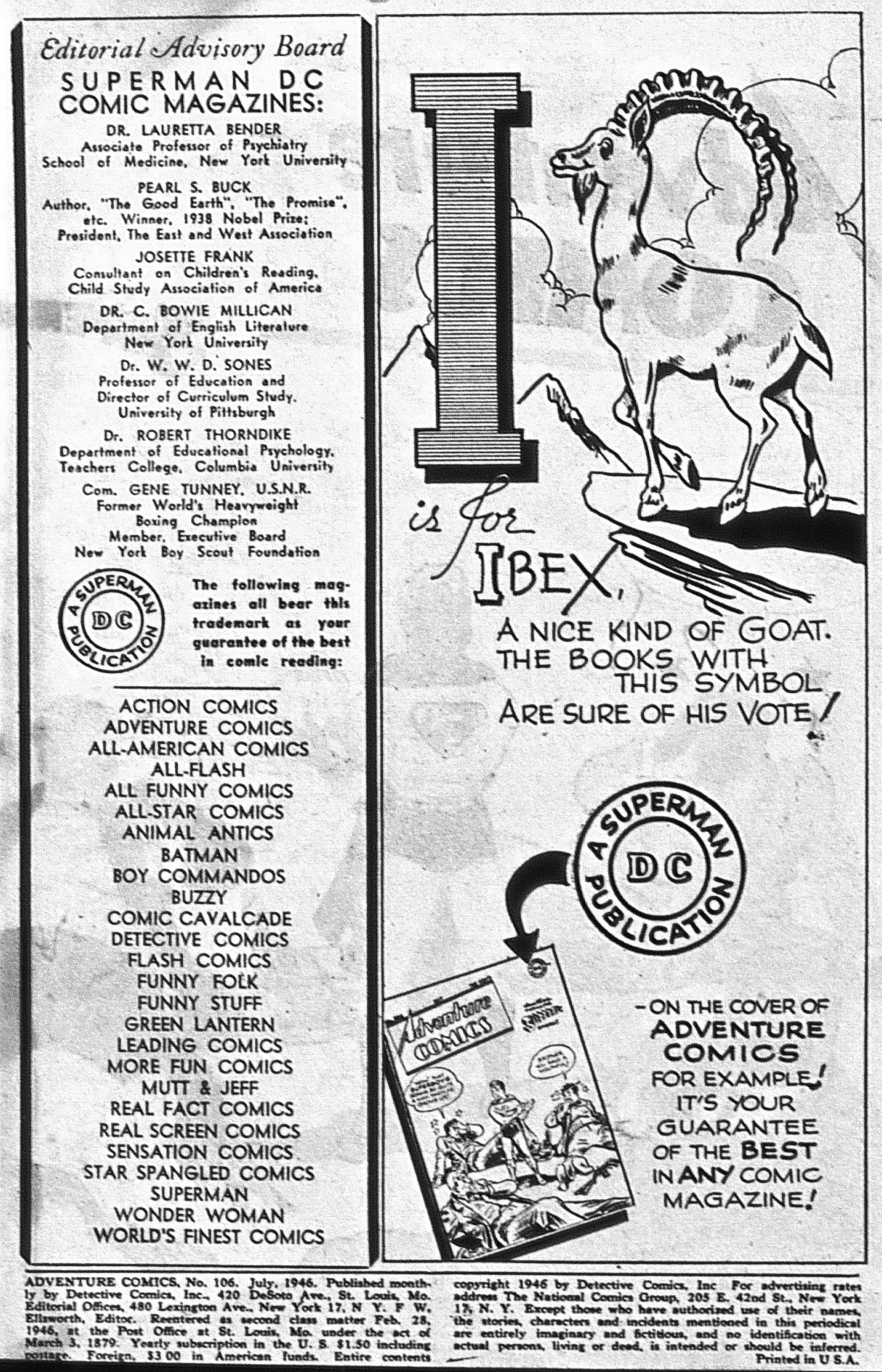 Read online Adventure Comics (1938) comic -  Issue #106 - 2