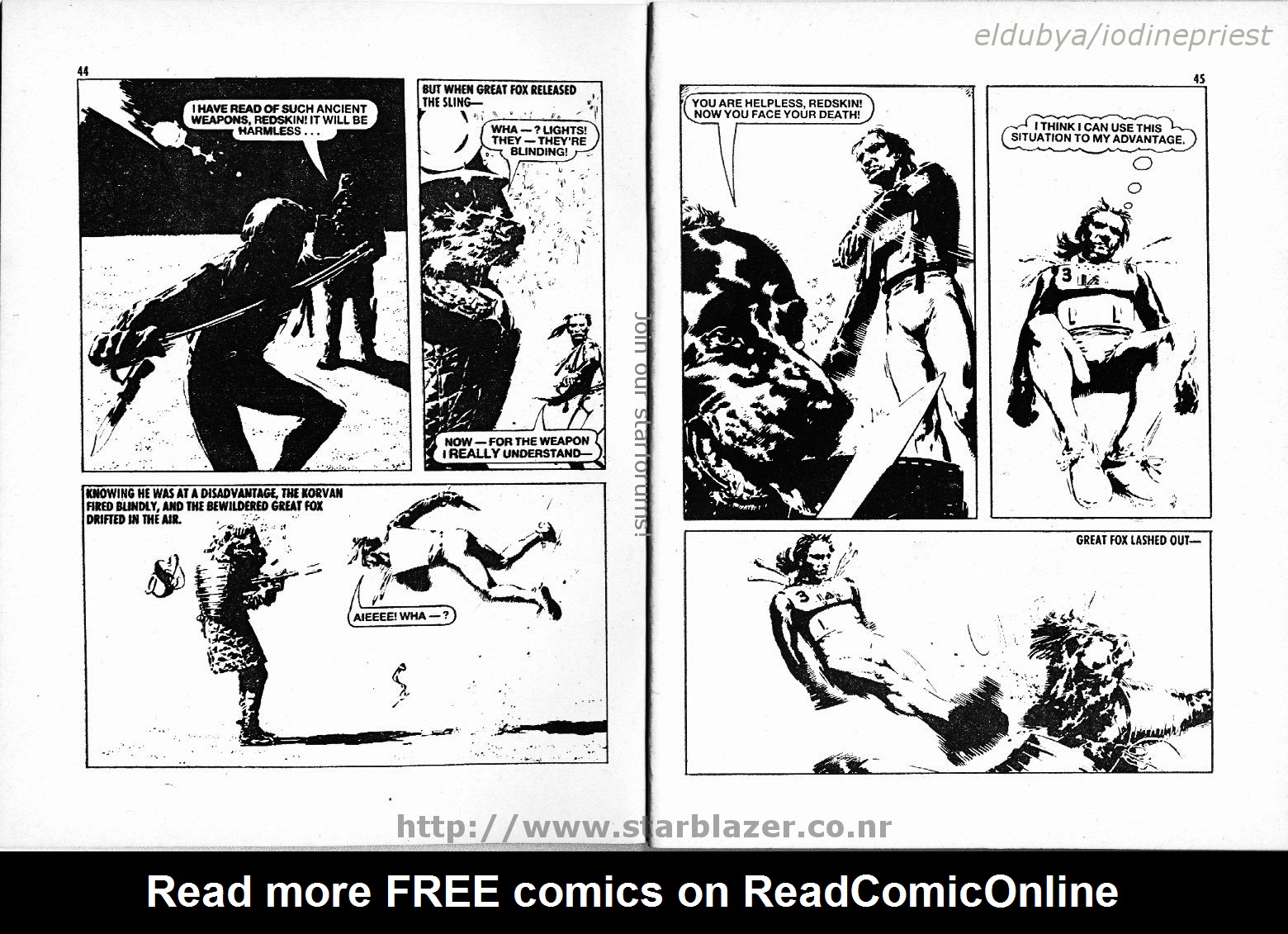 Read online Starblazer comic -  Issue #198 - 24