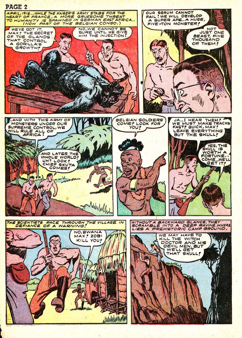 Read online Sheena, Queen of the Jungle (1942) comic -  Issue #3 - 5