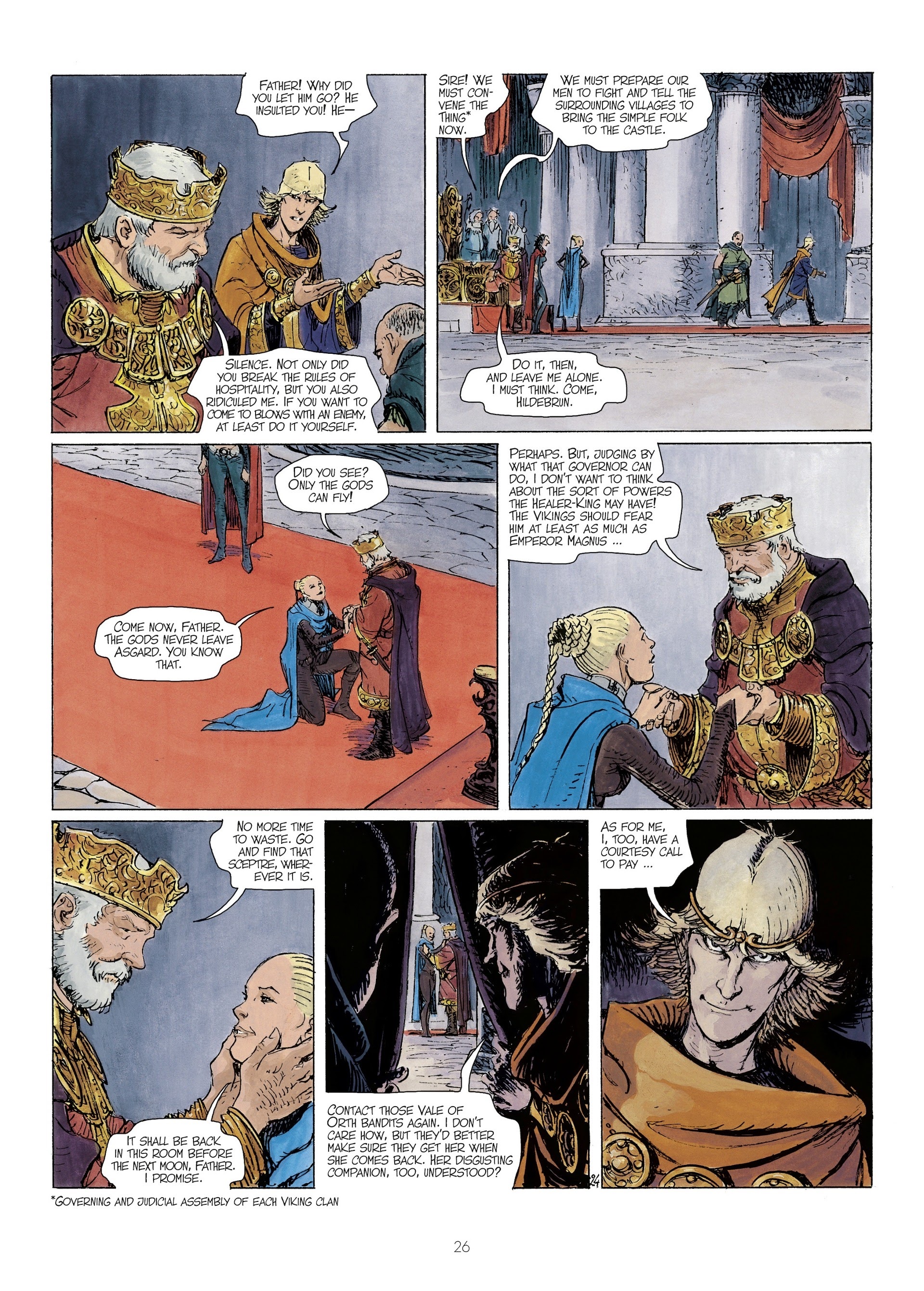 Read online The World of Thorgal: Kriss of Valnor: Worthy of a Queen comic -  Issue # Full - 28
