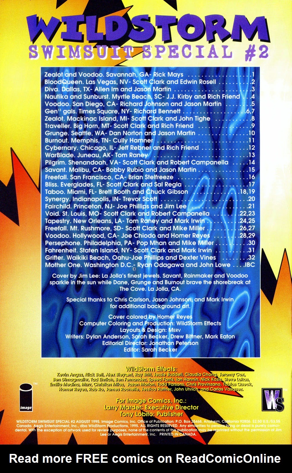 Read online Wildstorm Swimsuit Special comic -  Issue #2 - 3