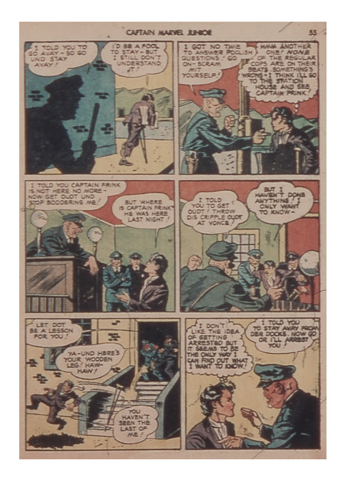 Read online Captain Marvel, Jr. comic -  Issue #10 - 56