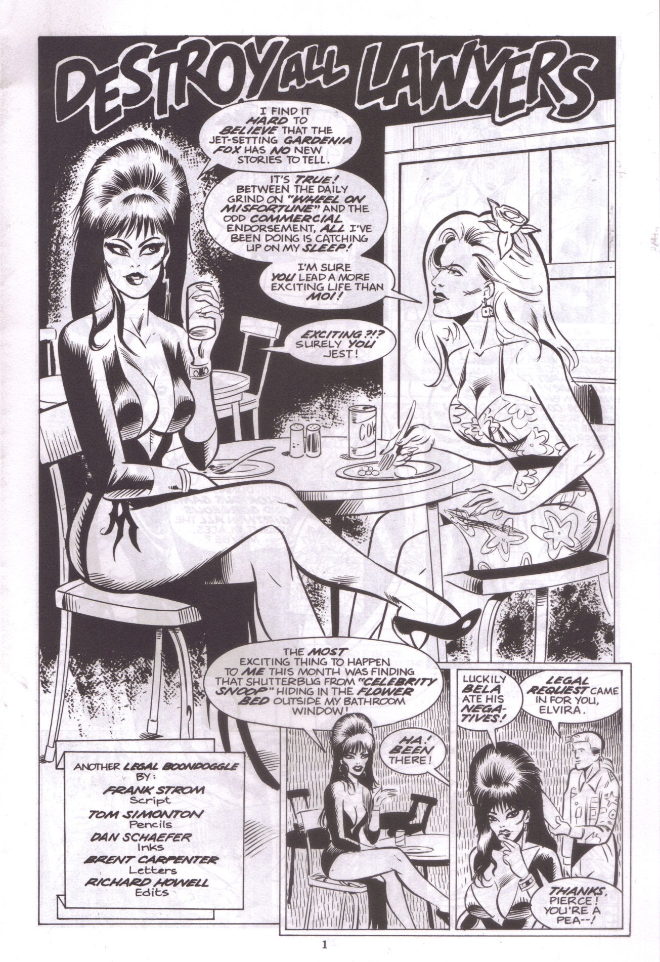 Read online Elvira, Mistress of the Dark comic -  Issue #29 - 3