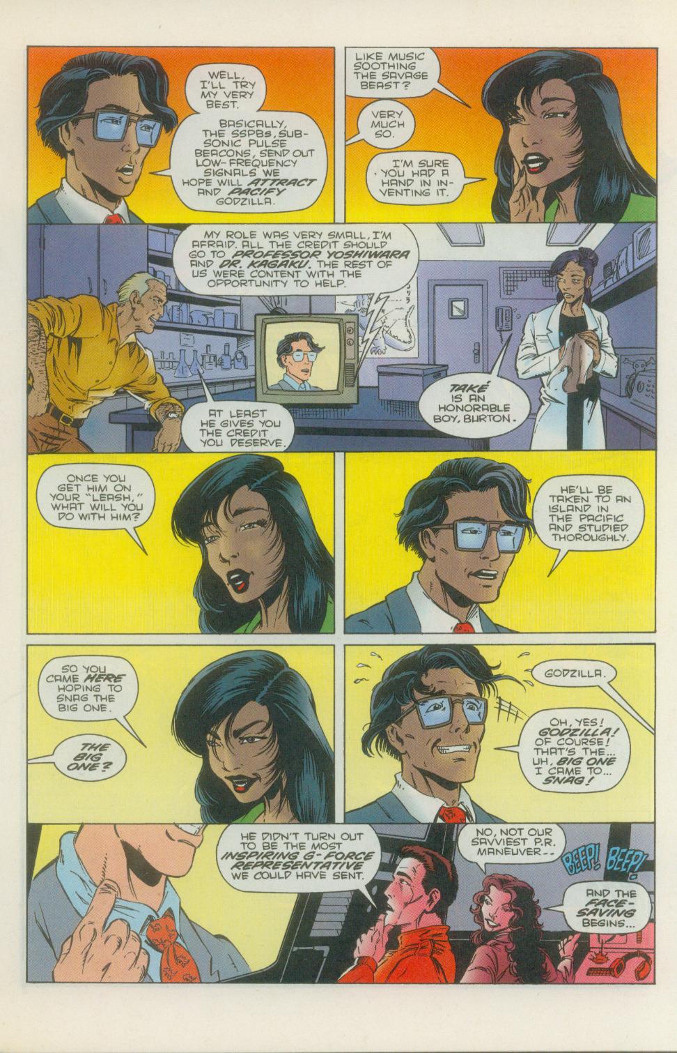 Read online Godzilla (1995) comic -  Issue #1 - 6