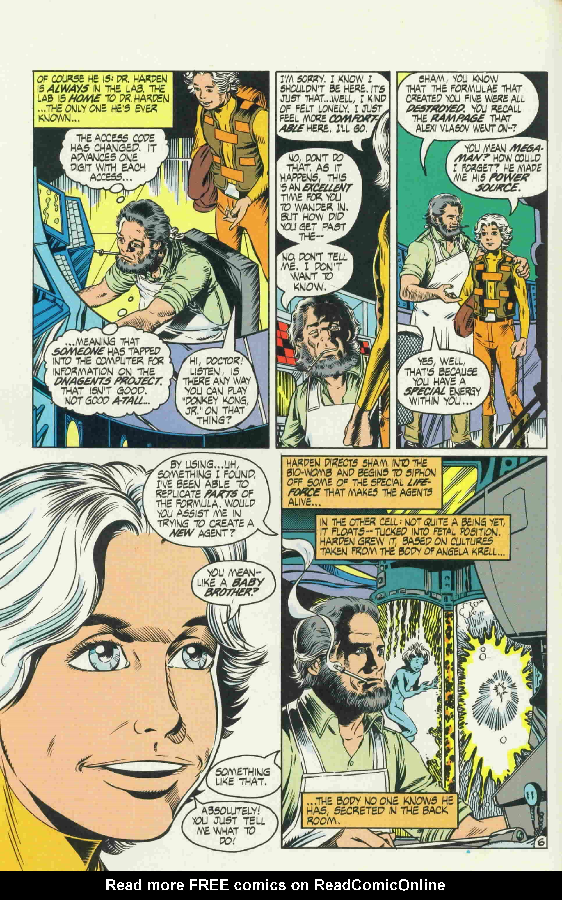 Read online DNAgents comic -  Issue #13 - 8