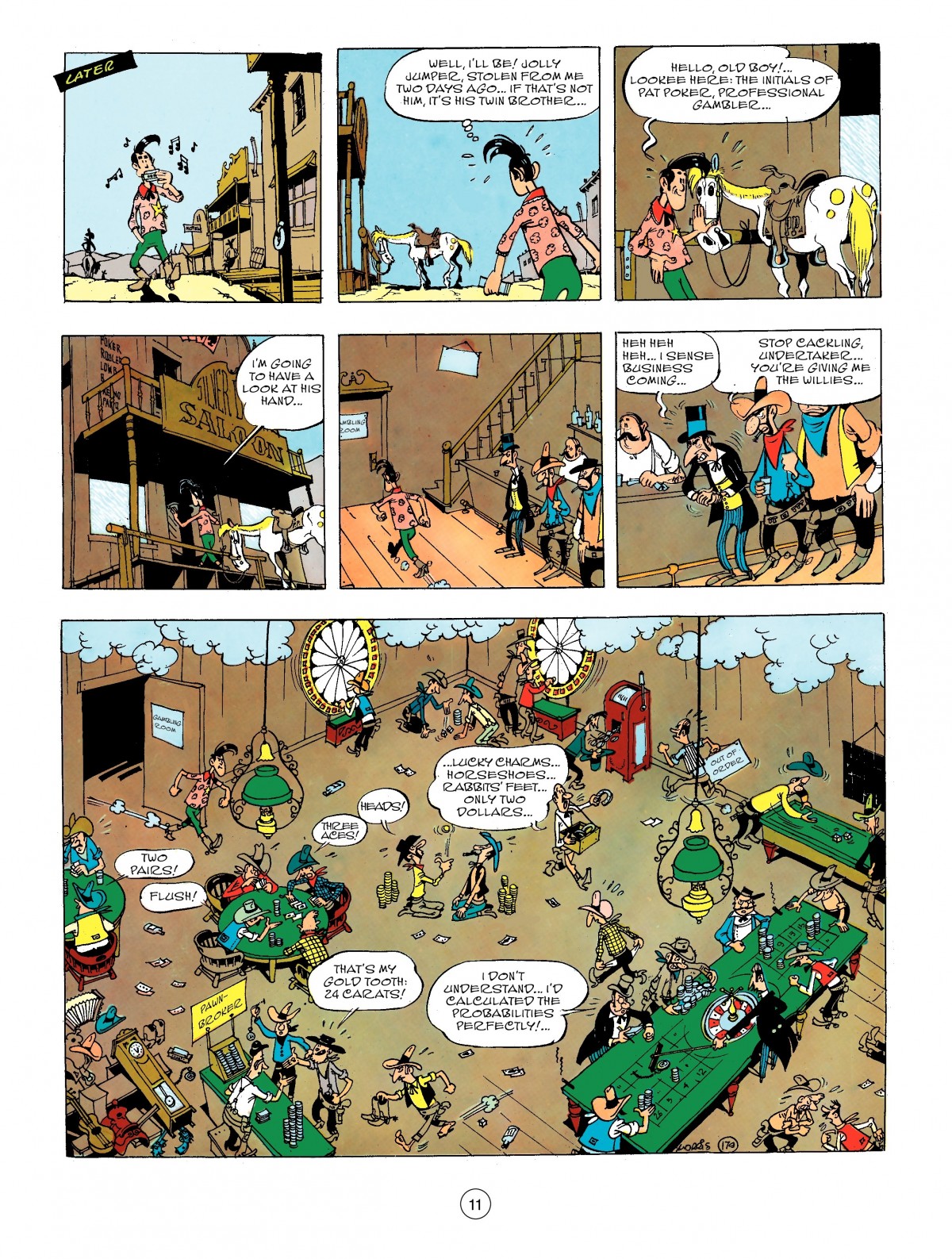 Read online A Lucky Luke Adventure comic -  Issue #44 - 11