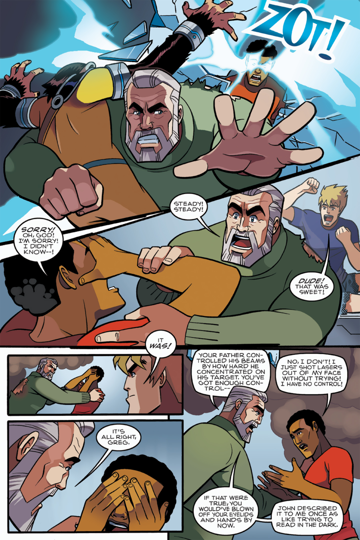 Read online New Crusaders: Rise Of The Heroes comic -  Issue #4 - Act II - 5