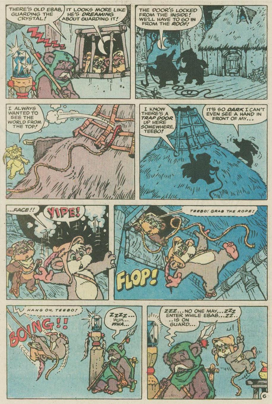 Read online Ewoks (1987) comic -  Issue #1 - 8