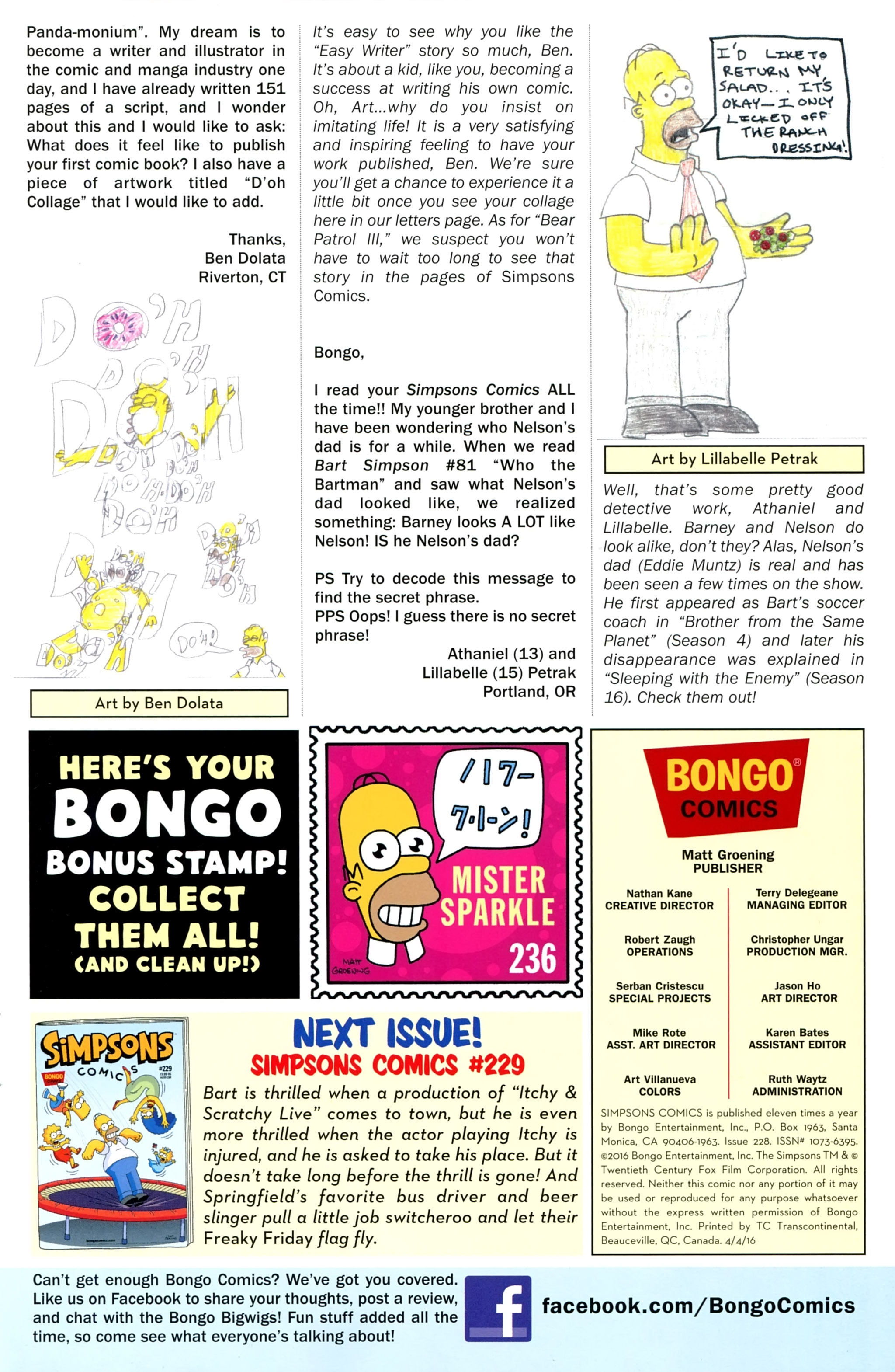 Read online Simpsons Comics comic -  Issue #228 - 29