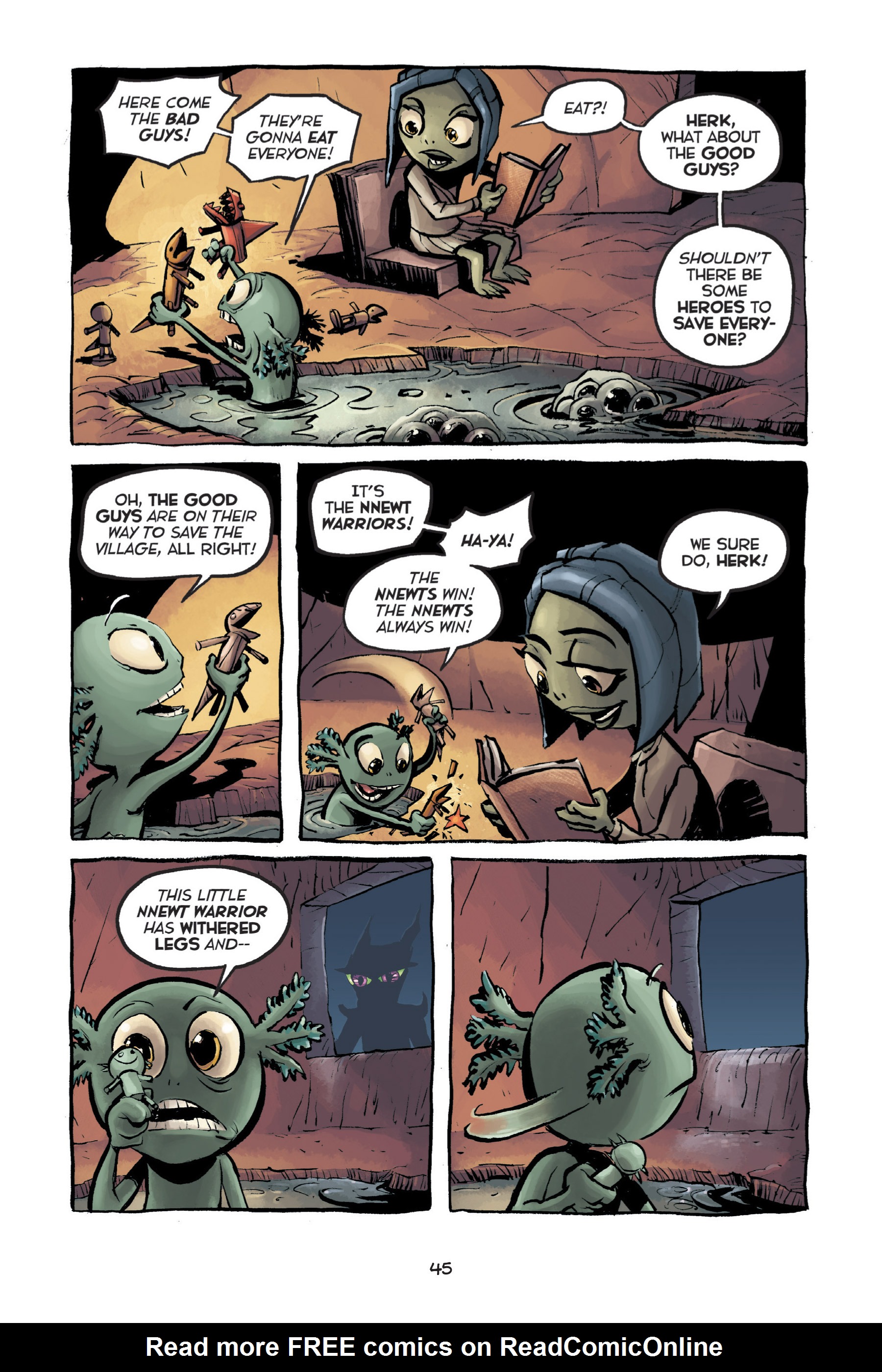 Read online Nnewts comic -  Issue # TPB - 52