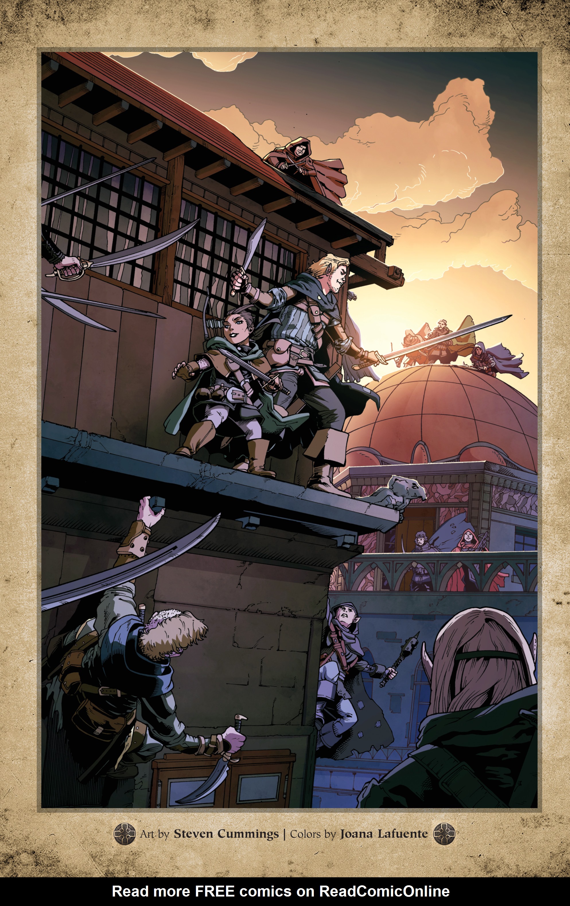 Read online Dungeons & Dragons: Evil At Baldur's Gate comic -  Issue # _TPB - 27