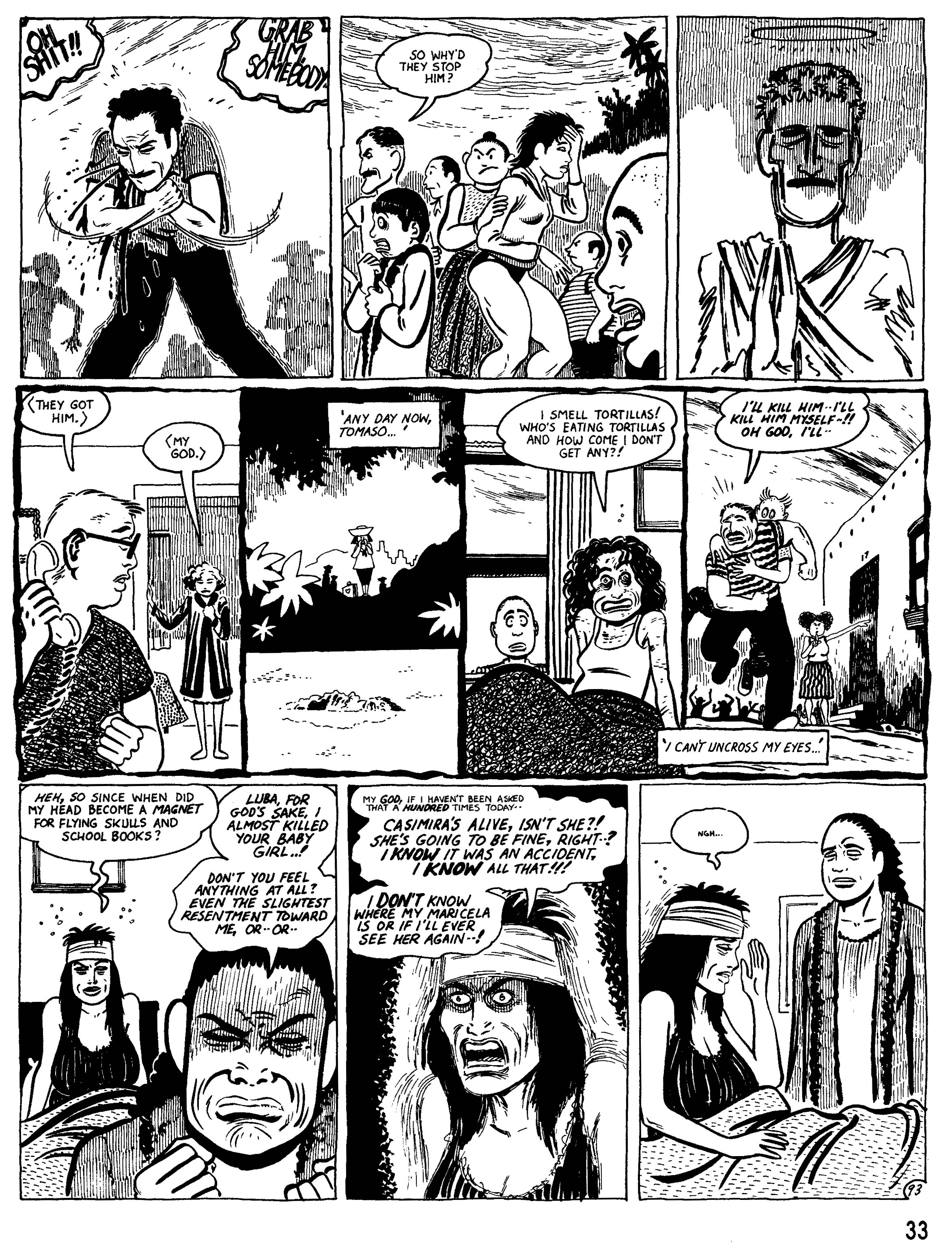 Read online Love and Rockets (1982) comic -  Issue #26 - 35