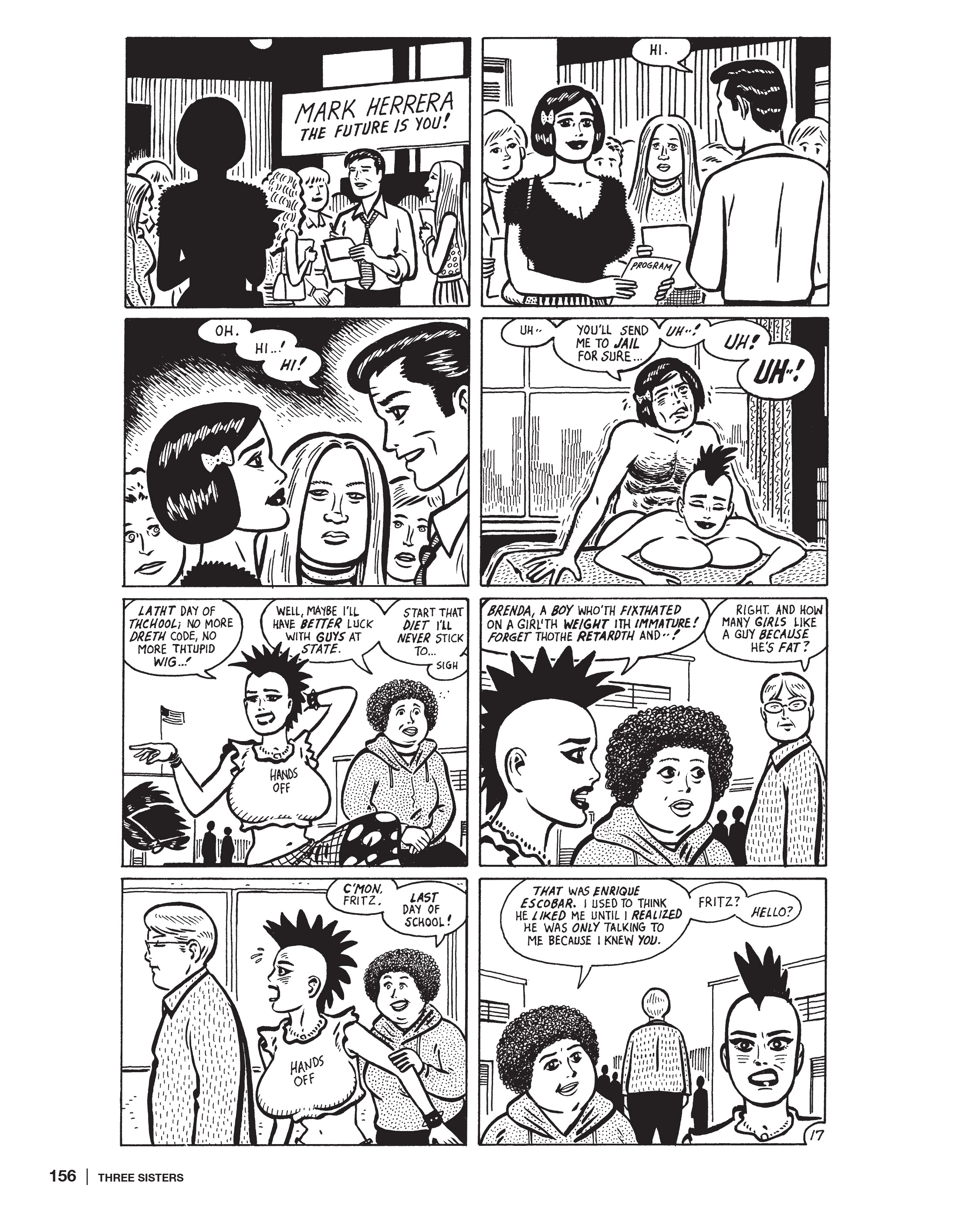 Read online Three Sisters: The Love and Rockets Library comic -  Issue # TPB (Part 2) - 56