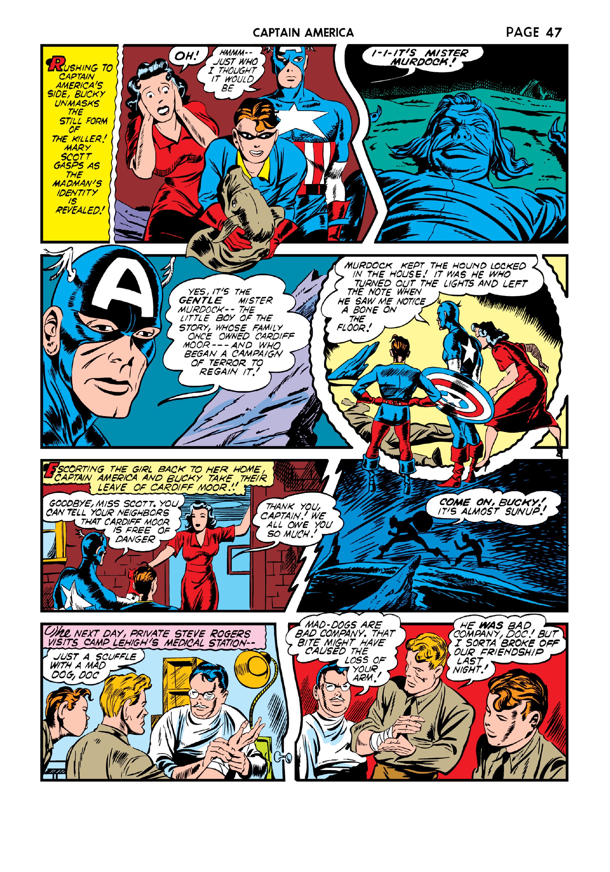 Read online Marvel Masterworks: Golden Age Captain America comic -  Issue # TPB 3 (Part 2) - 22