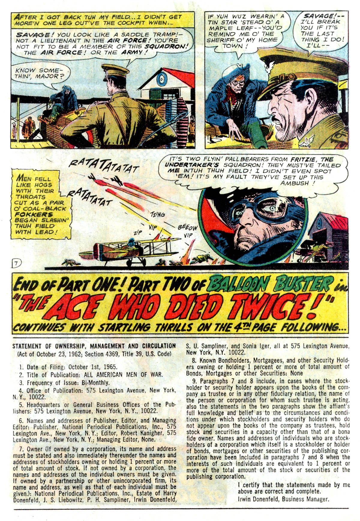 Read online All-American Men of War comic -  Issue #114 - 9
