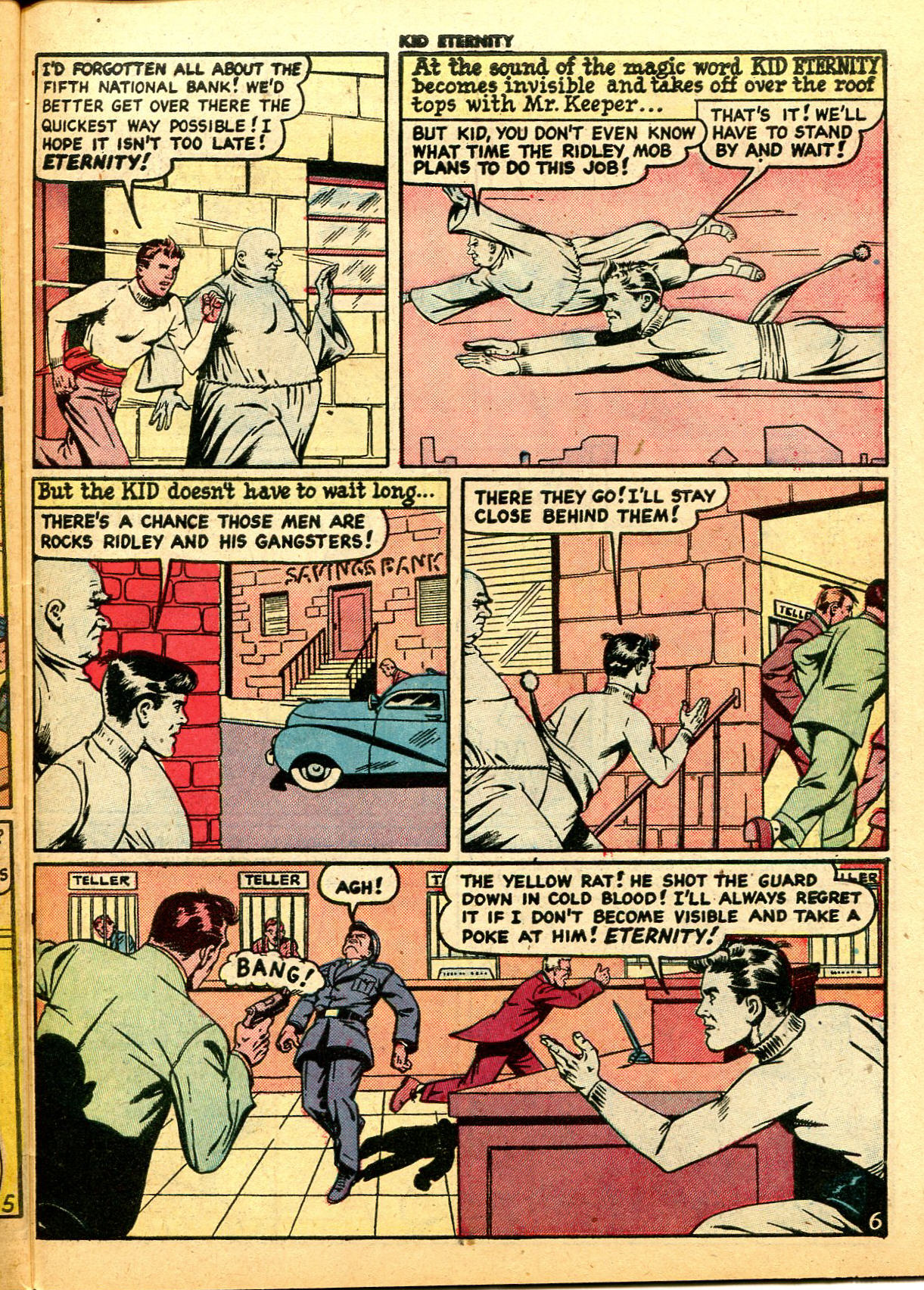 Read online Kid Eternity (1946) comic -  Issue #14 - 41