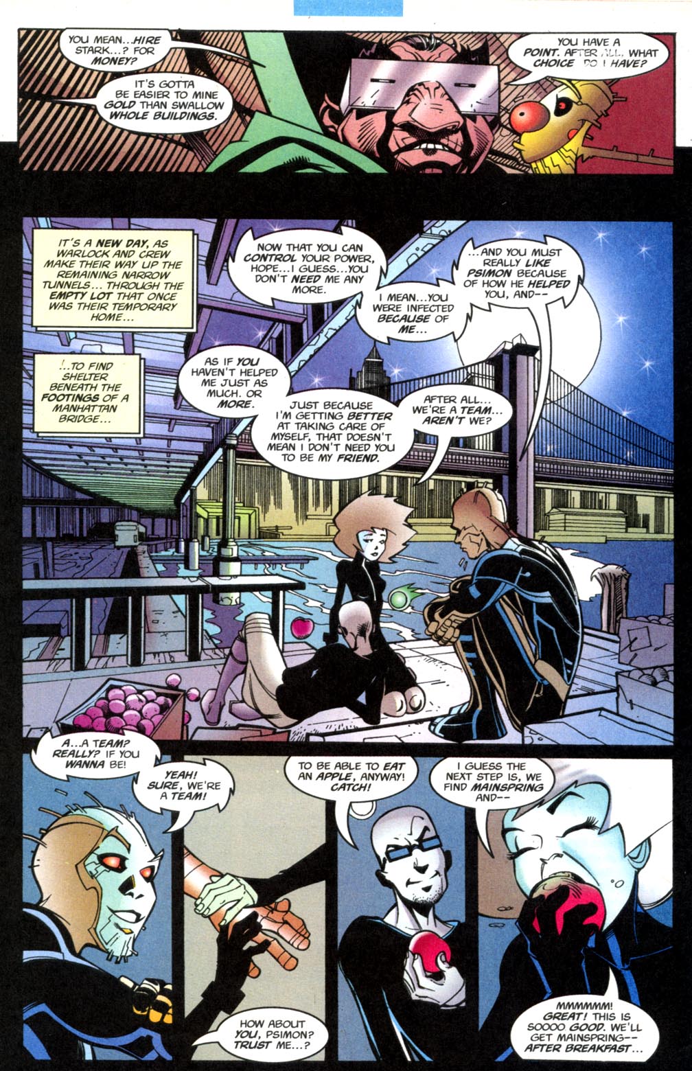 Read online Warlock (1999) comic -  Issue #4 - 23