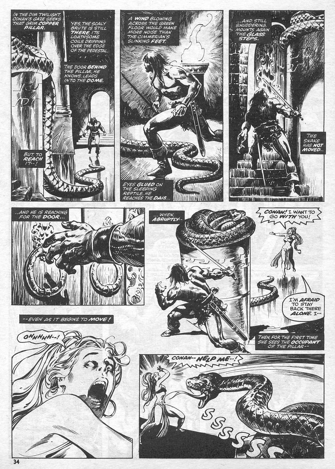 The Savage Sword Of Conan Issue #15 #16 - English 34