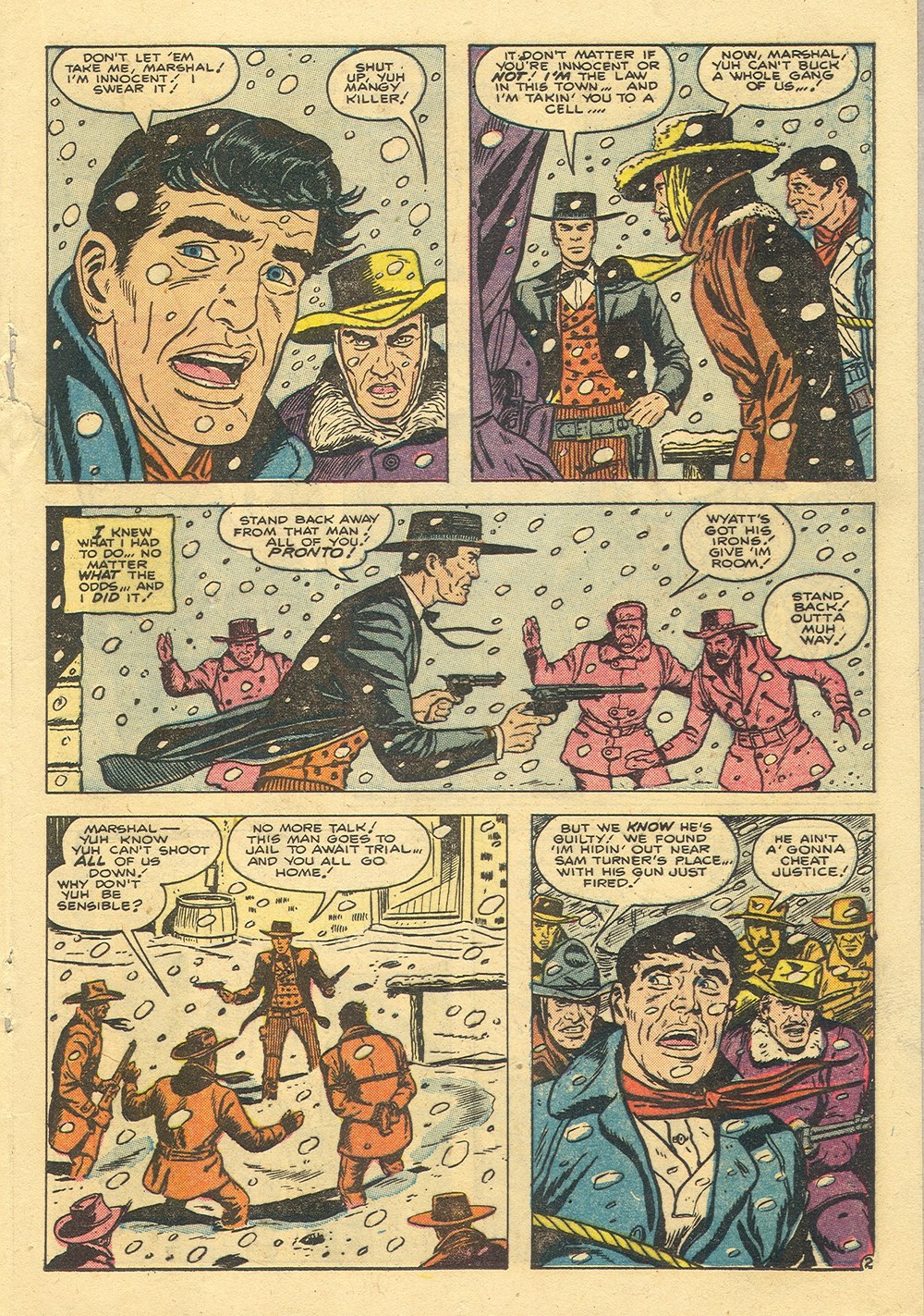 Read online Wyatt Earp comic -  Issue #16 - 17