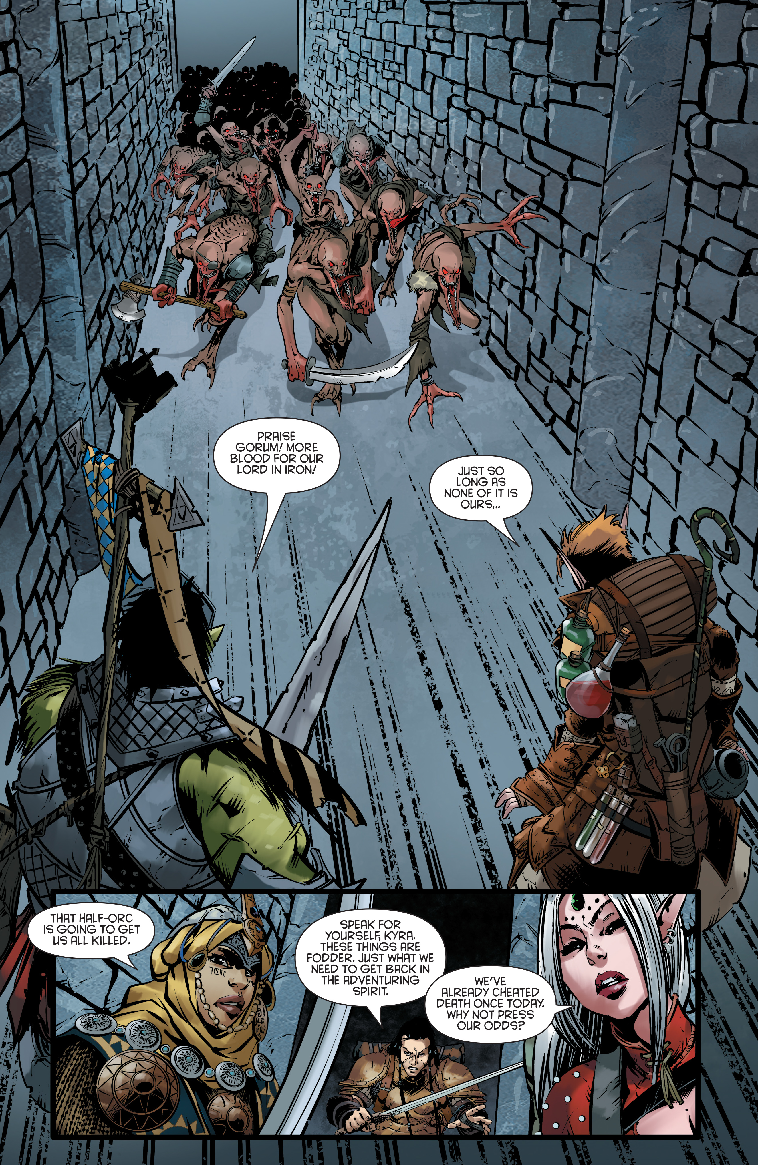 Read online Pathfinder: Hollow Mountain comic -  Issue #4 - 5