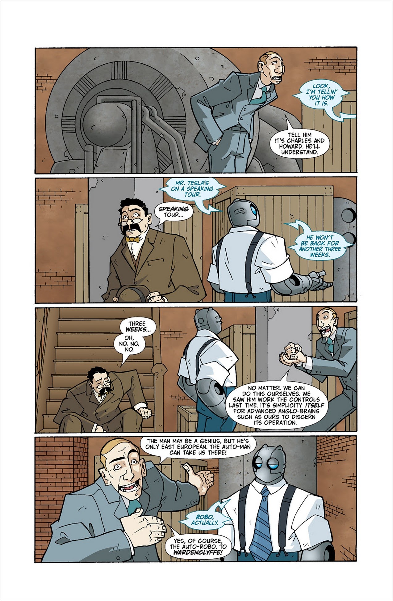 Read online Atomic Robo and the Shadow From Beyond Time comic -  Issue #1 - 9
