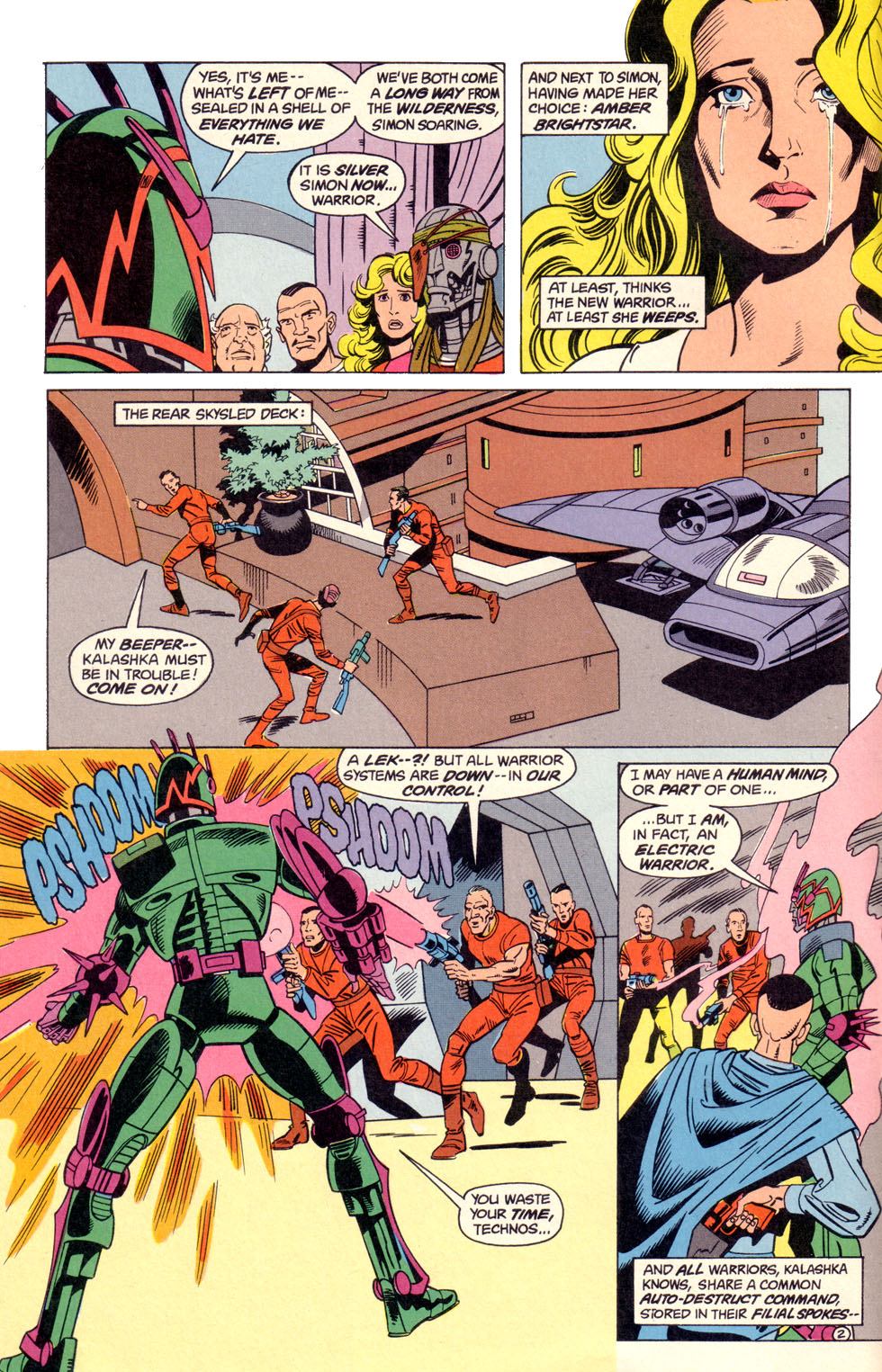 Read online Electric Warrior comic -  Issue #13 - 4