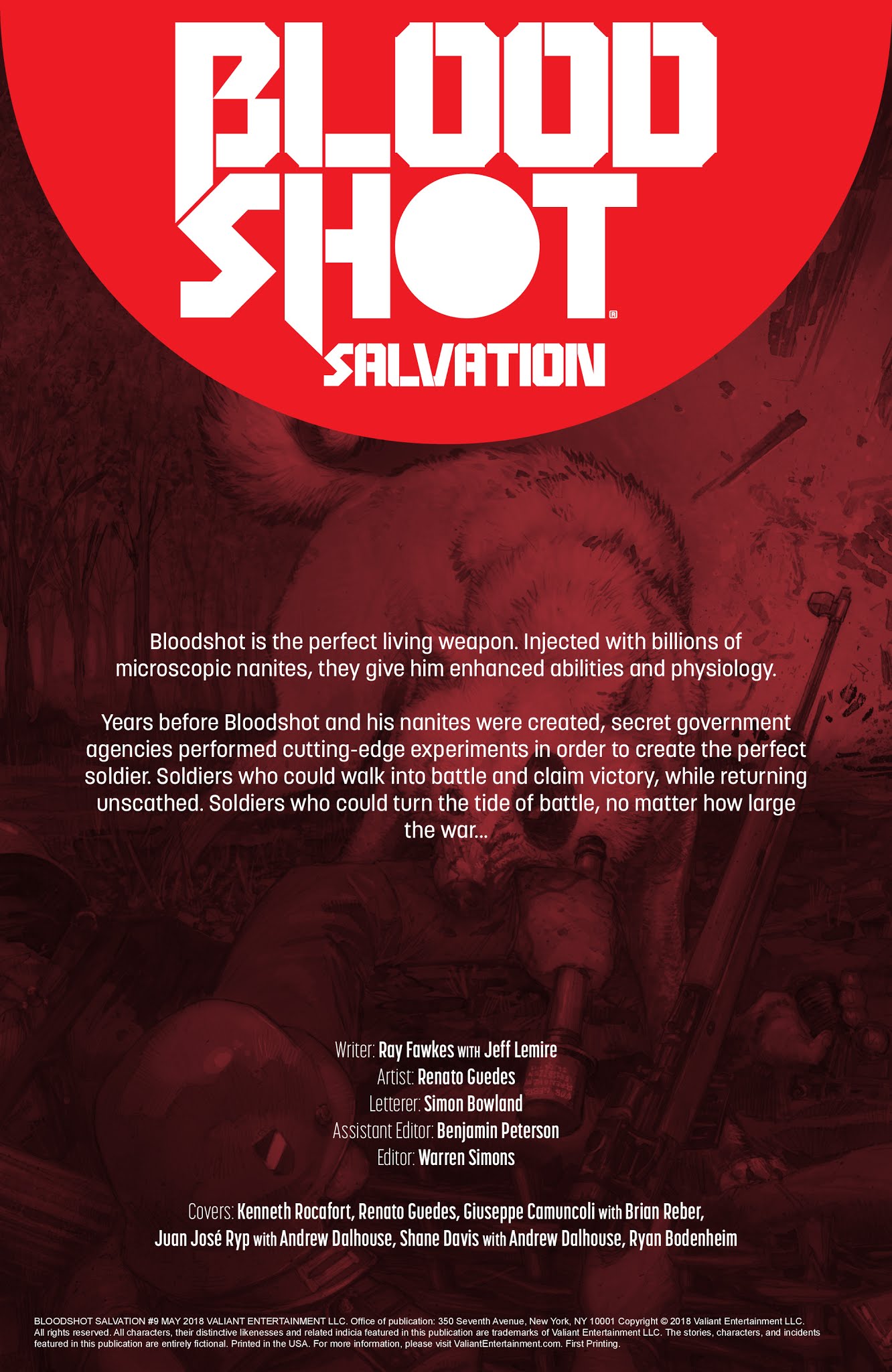 Read online Bloodshot Salvation comic -  Issue #9 - 2