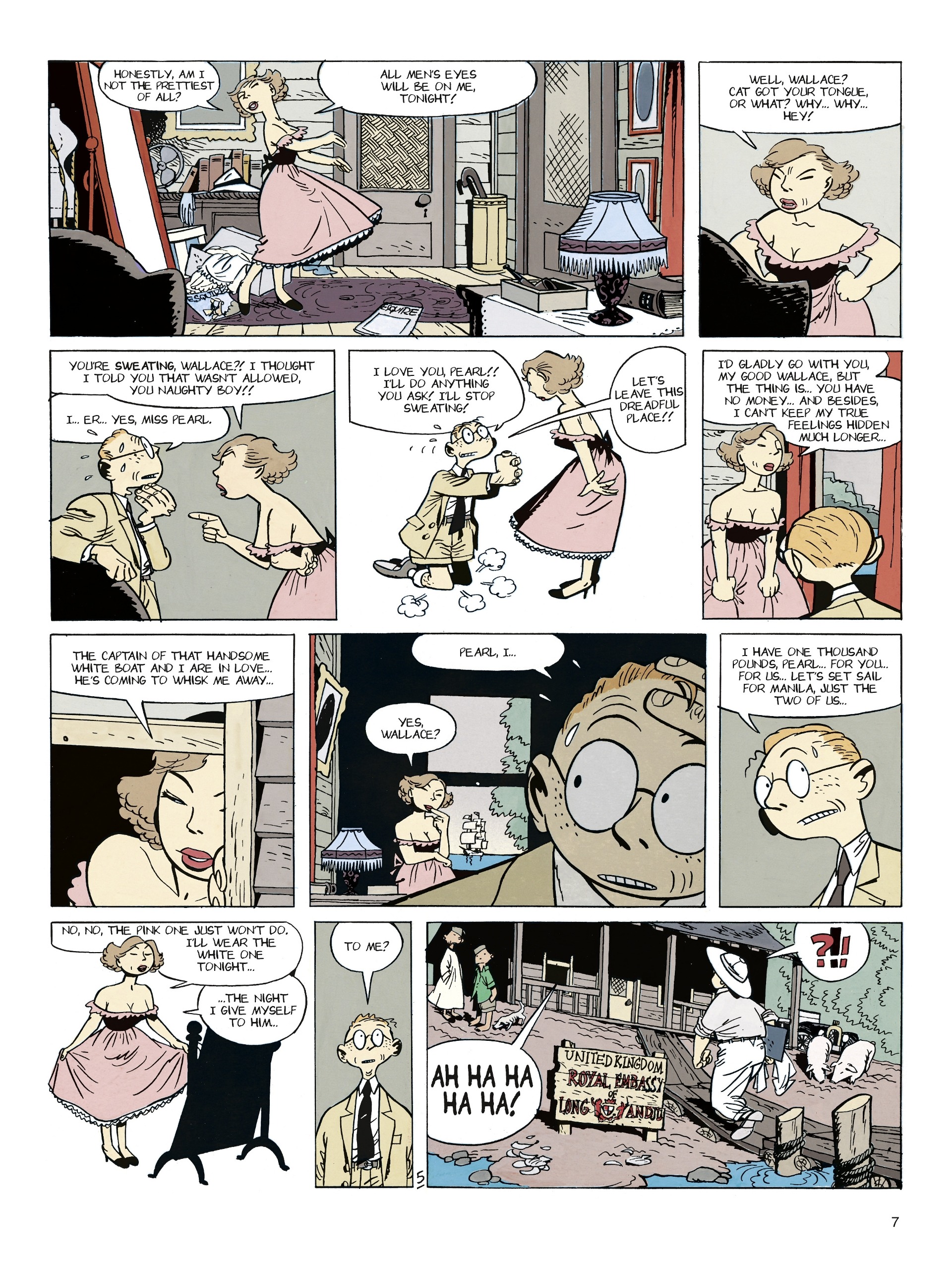 Read online Theodore Poussin comic -  Issue #3 - 7