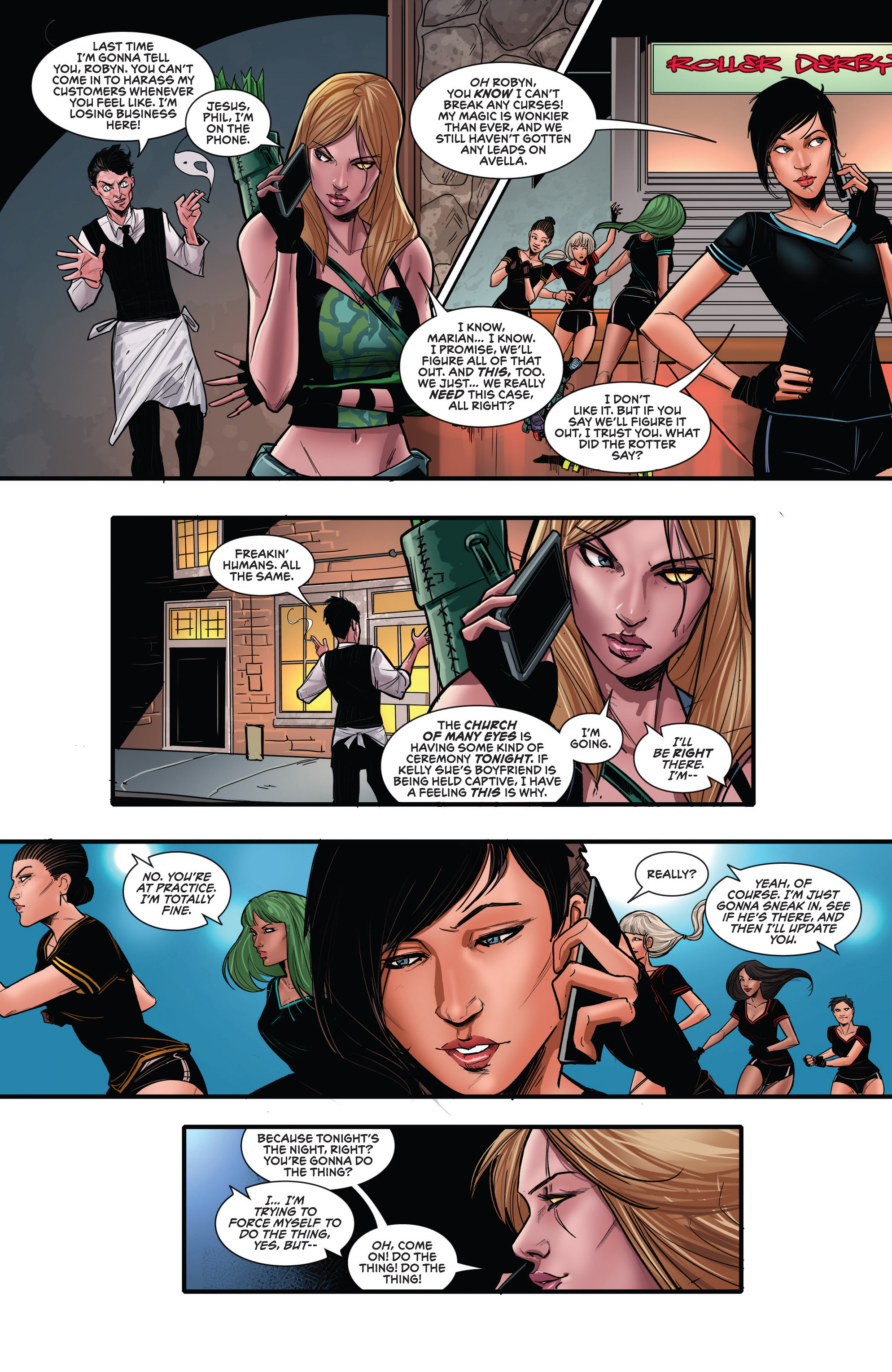Read online Grimm Fairy Tales presents Robyn Hood (2014) comic -  Issue #7 - 12
