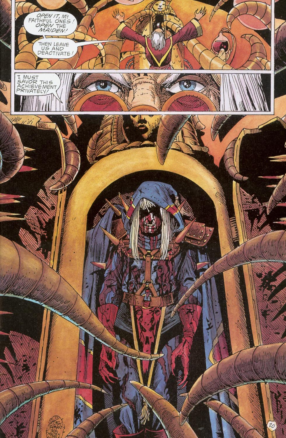 Read online The Black Lamb comic -  Issue #3 - 21