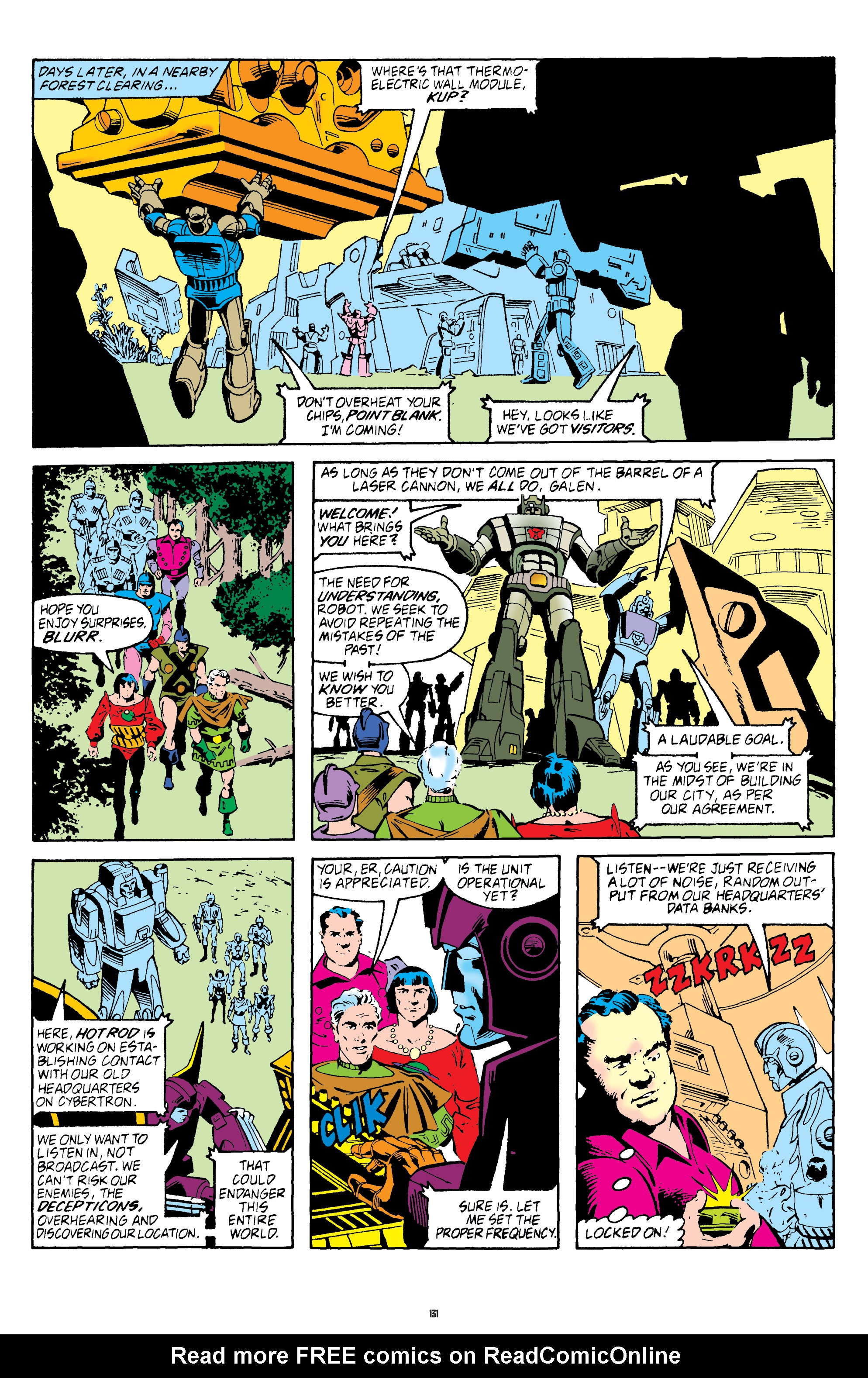 Read online The Transformers Classics comic -  Issue # TPB 7 - 130