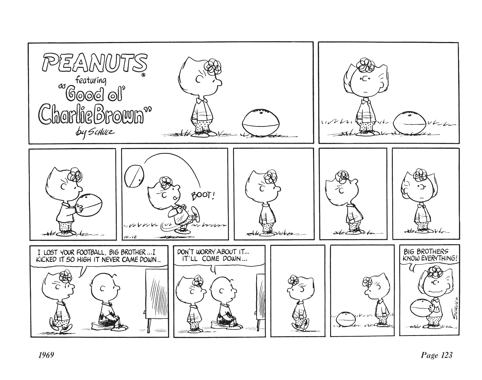 Read online The Complete Peanuts comic -  Issue # TPB 10 - 136